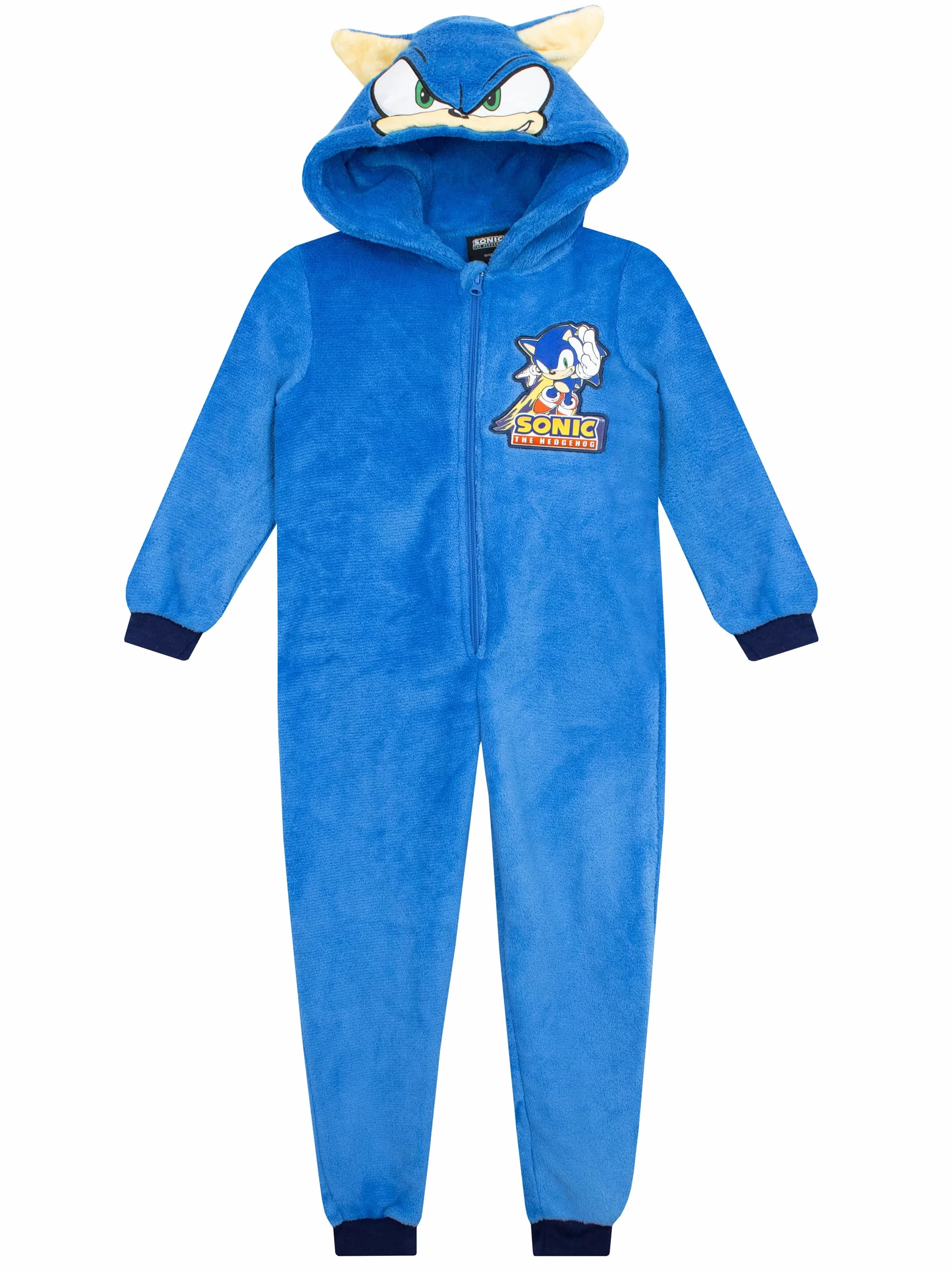 Sonic The Hedgehog Surpyjama Garcon | Pyjama Combinaison Sonic | Grenouillères Garçon Jouet