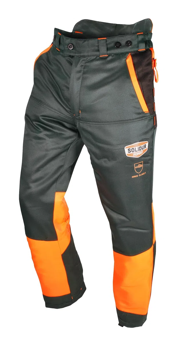 Greenstar - Pantalon Bucheron Anti-Coupure & Jambières de Protection OZAKI