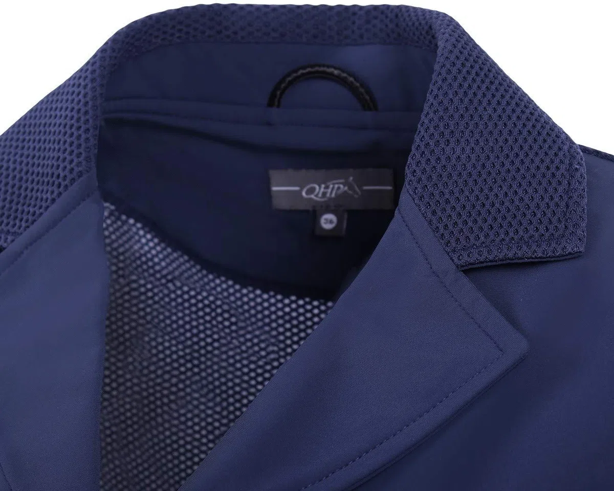 QHP Novèn Veste de compétition pour femme avec empiècements en maille