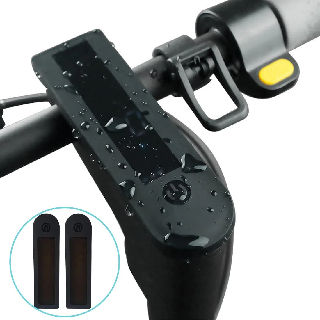 Housse de Protection Universelle pour Panneau d'affichage, Étanche, en Gel de Silice, Accessoires de Sports motorisés pour Scooter électrique, Pièces détachées en silicone pour scooters