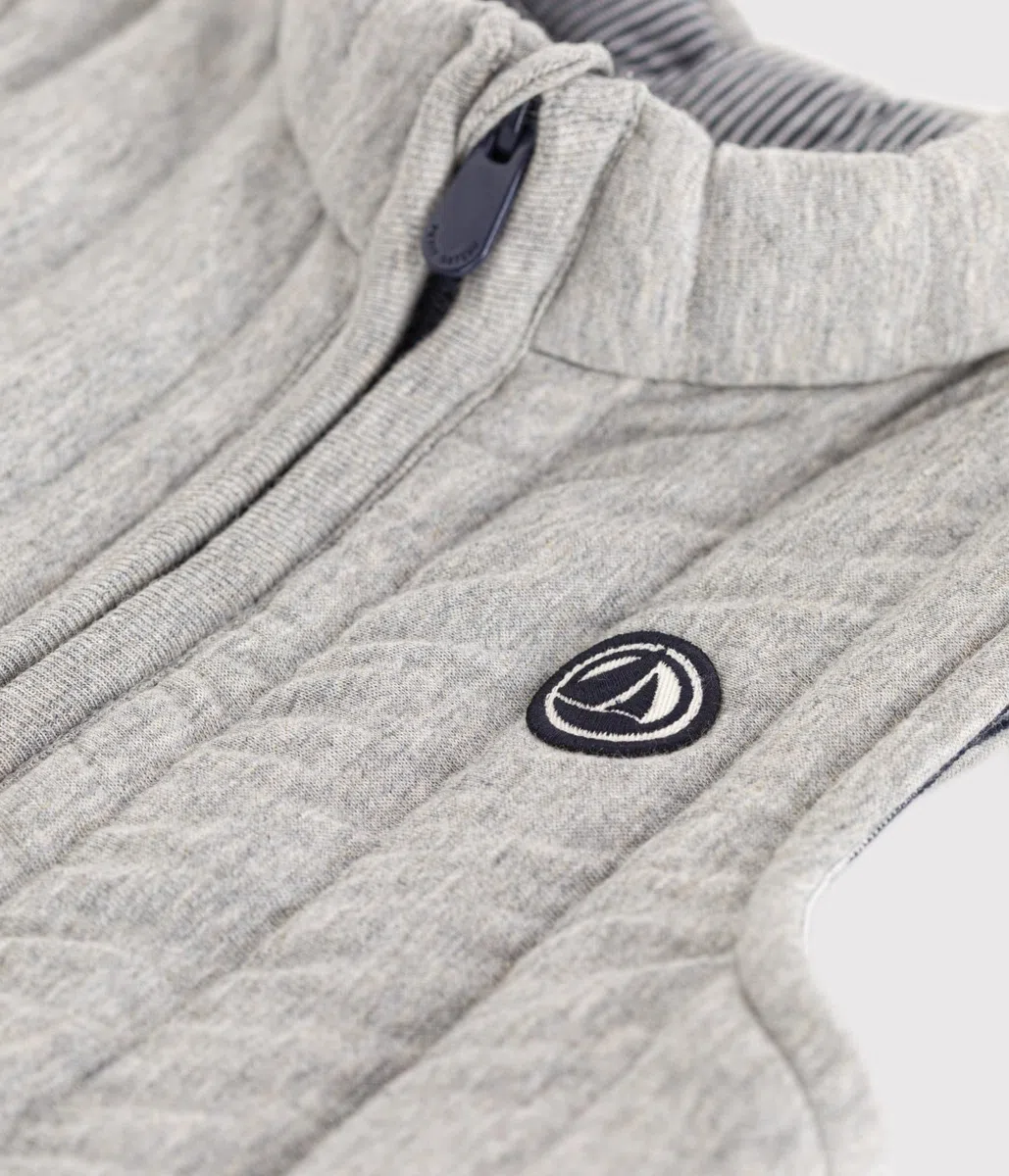 Petit Bateau Blouson sans Manches Bébé garçon