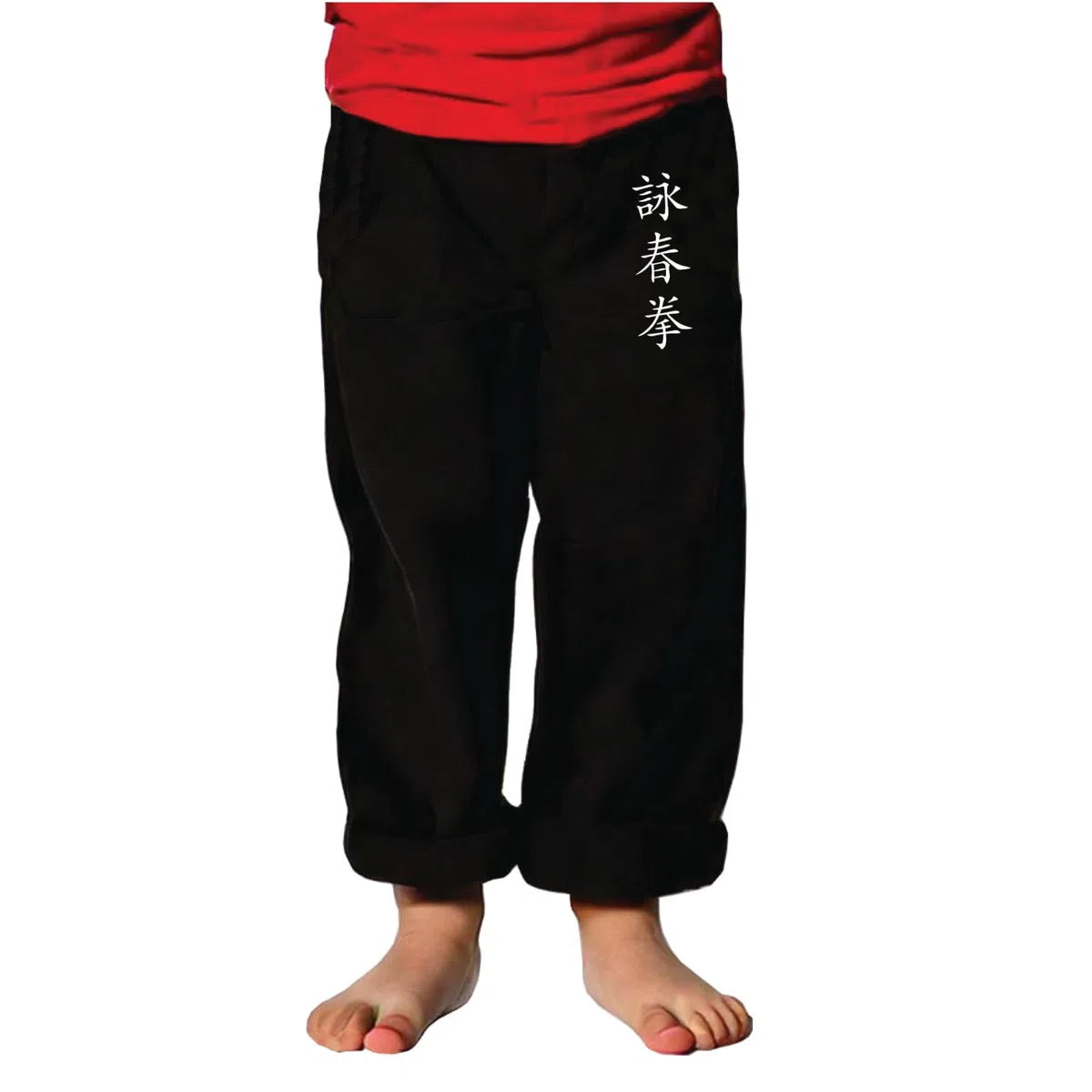 Pantalon Kung Fu Enfant Style Tai Chi et Wing Chun Kimono Léger et Ample