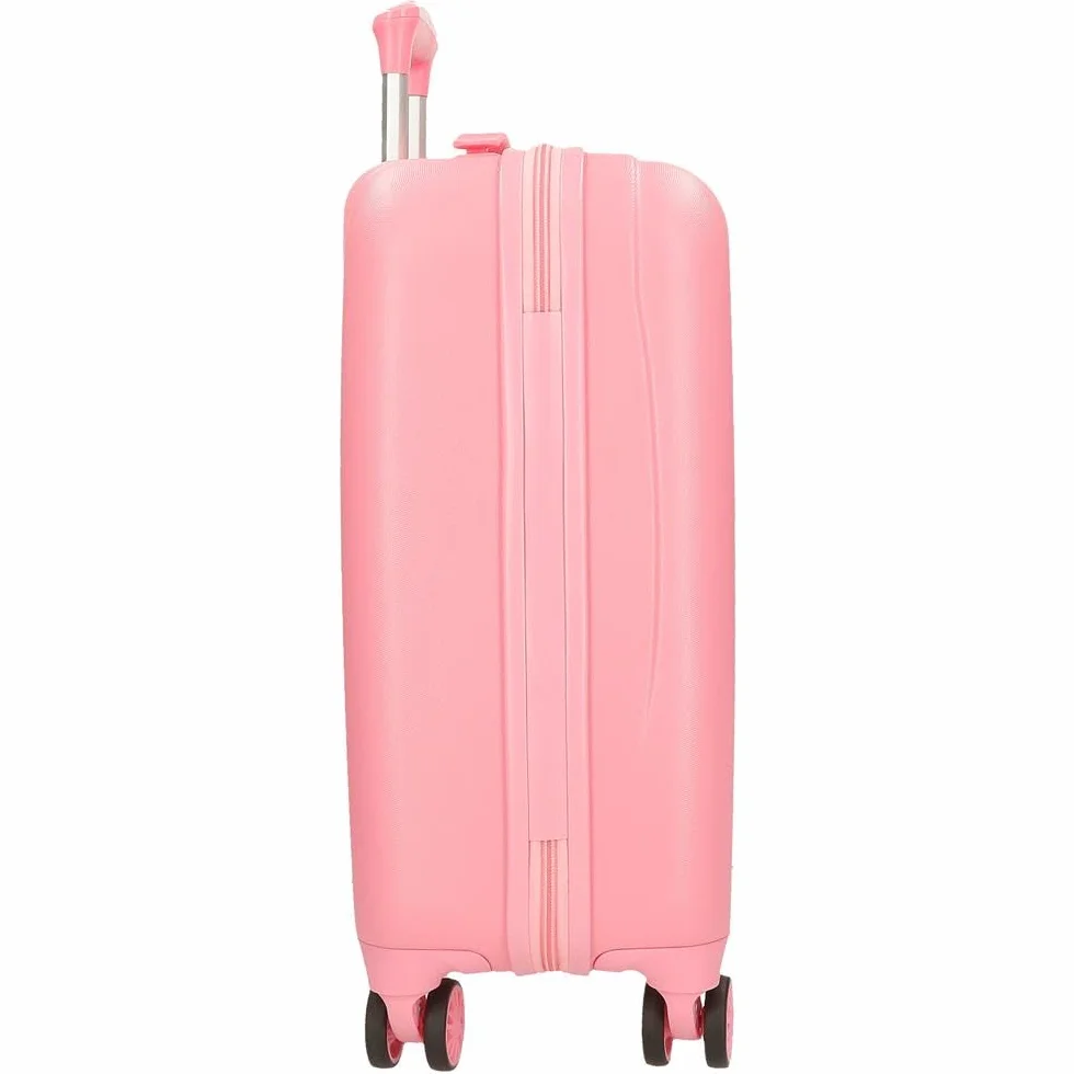 Disney Valise Rigide pour Enfant avec Fermeture à Combinaison latérale 4 Roues Bagage à Main fabriquée en ABS, Un matériau Rigide et léger., One of A Kind, Valise Cabine, Valise Cabine