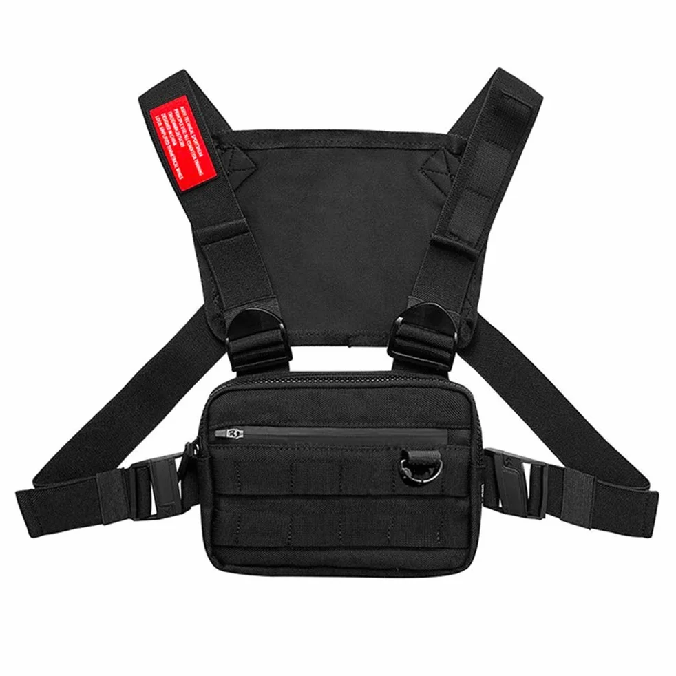 RetroFun Sac de Poitrine de Sports de Plein air, Sac Tactique pour Hommes et Femmes