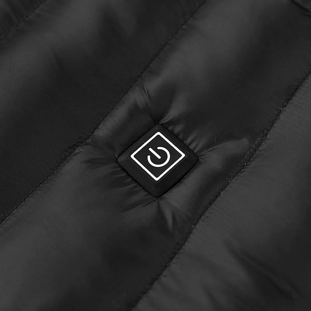 Veste Chauffante Enfant Garçons et Filles USB à Capuche - 3 Températures Réglables - Hiver Manches Longues - Manteau Chauffant avec Zips Vêtement Lavable Doudoune Chasse Enfants Hiver 4-15 ans