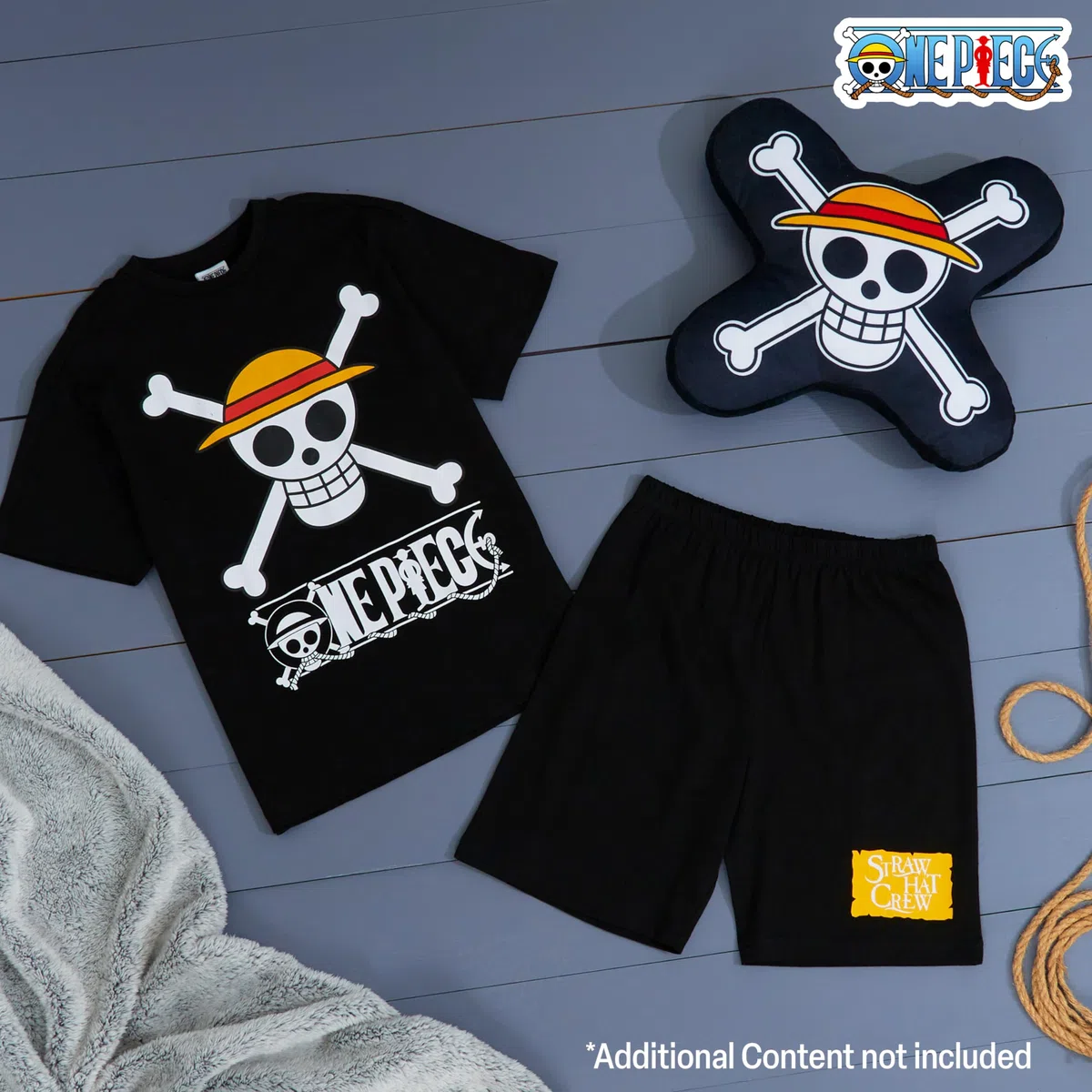 One Piece Ensemble de Pyjama, T-Shirt et Short Ensemble Garcon
