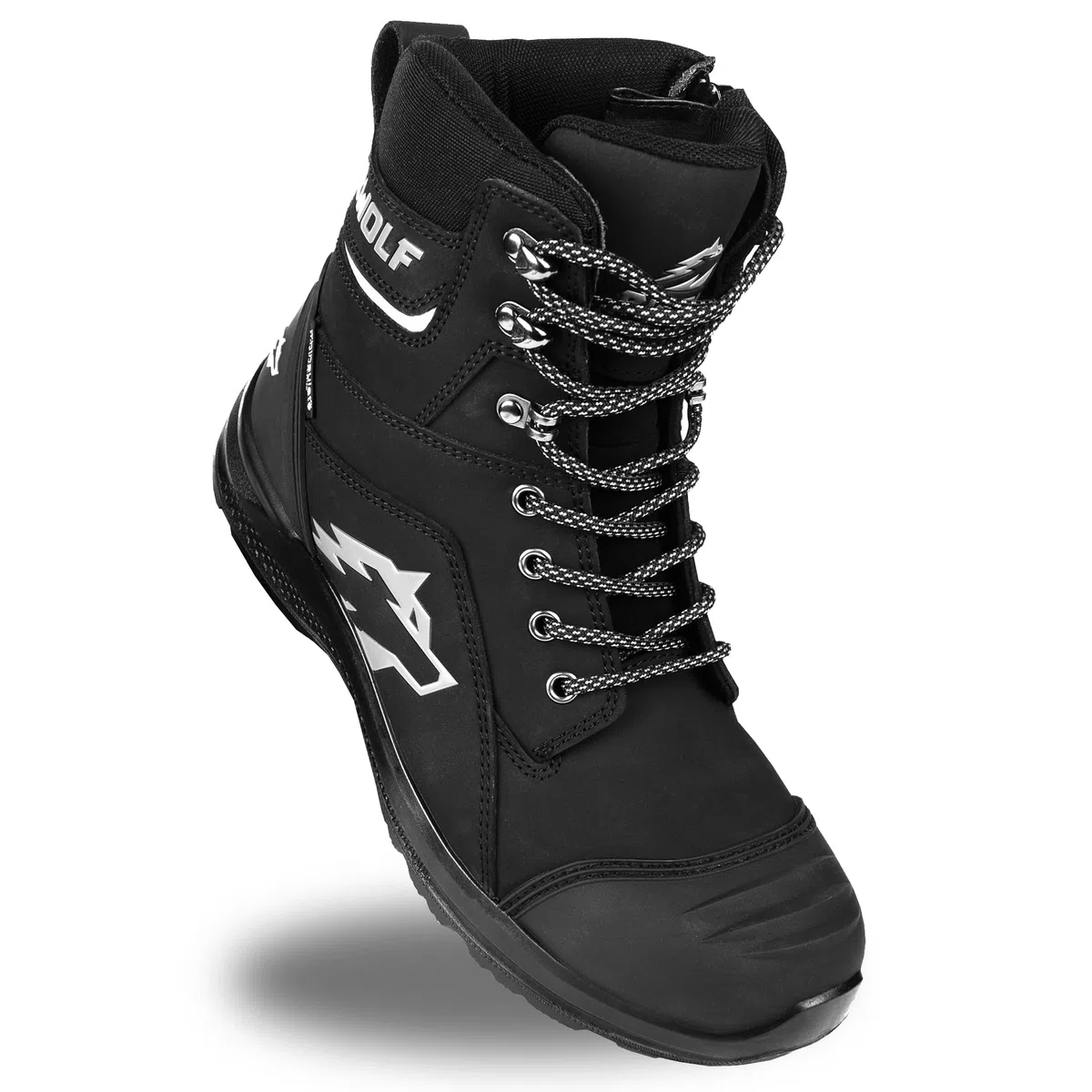 BWOLF Fantom Hi S7L Chaussures de sécurité d'hiver imperméables pour homme avec semelle intermédiaire en Kevlar et embout de protection des orteils