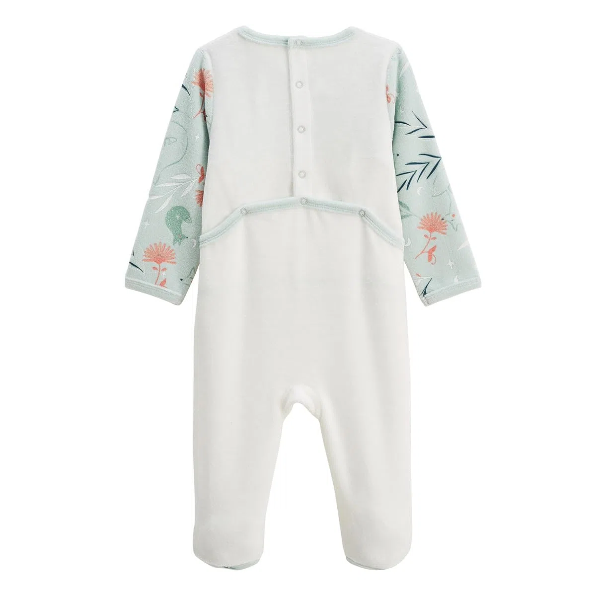 Petit Béguin - Lot de 2 Pyjamas bébé en Velours Dina