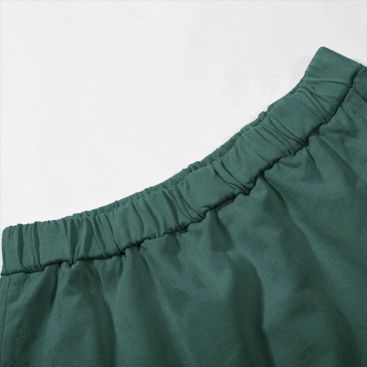 Ensemble de jupe-short 2 pièces en coton pour femme, tenue de voyage décontractée, débardeur en coton, jupe-short fendue assortie