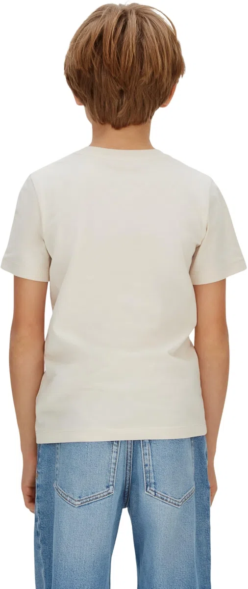 Calvin Klein 2-Pack Monogram Top Ib0ib01093 Hauts en Tricot à Manches Courtes Garçon (Lot de 2)
