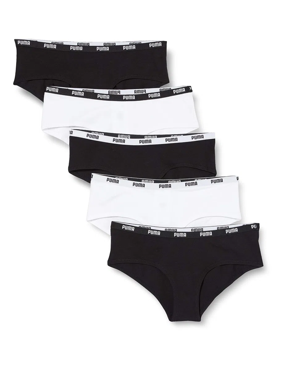 Puma Hipster sous-vêtement (Lot de 5) Femme