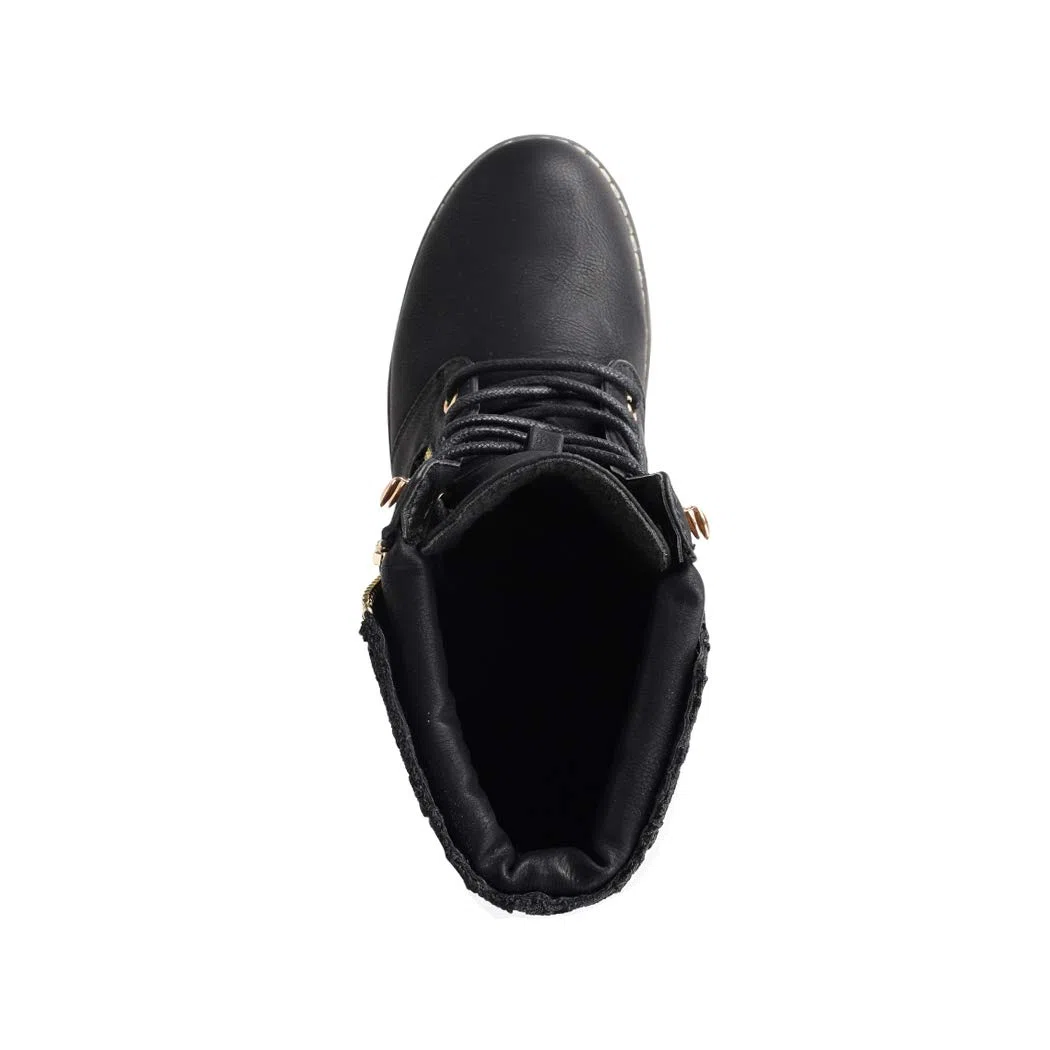 Elara Bottines Femme Bottes de Travail Chunkyrayan