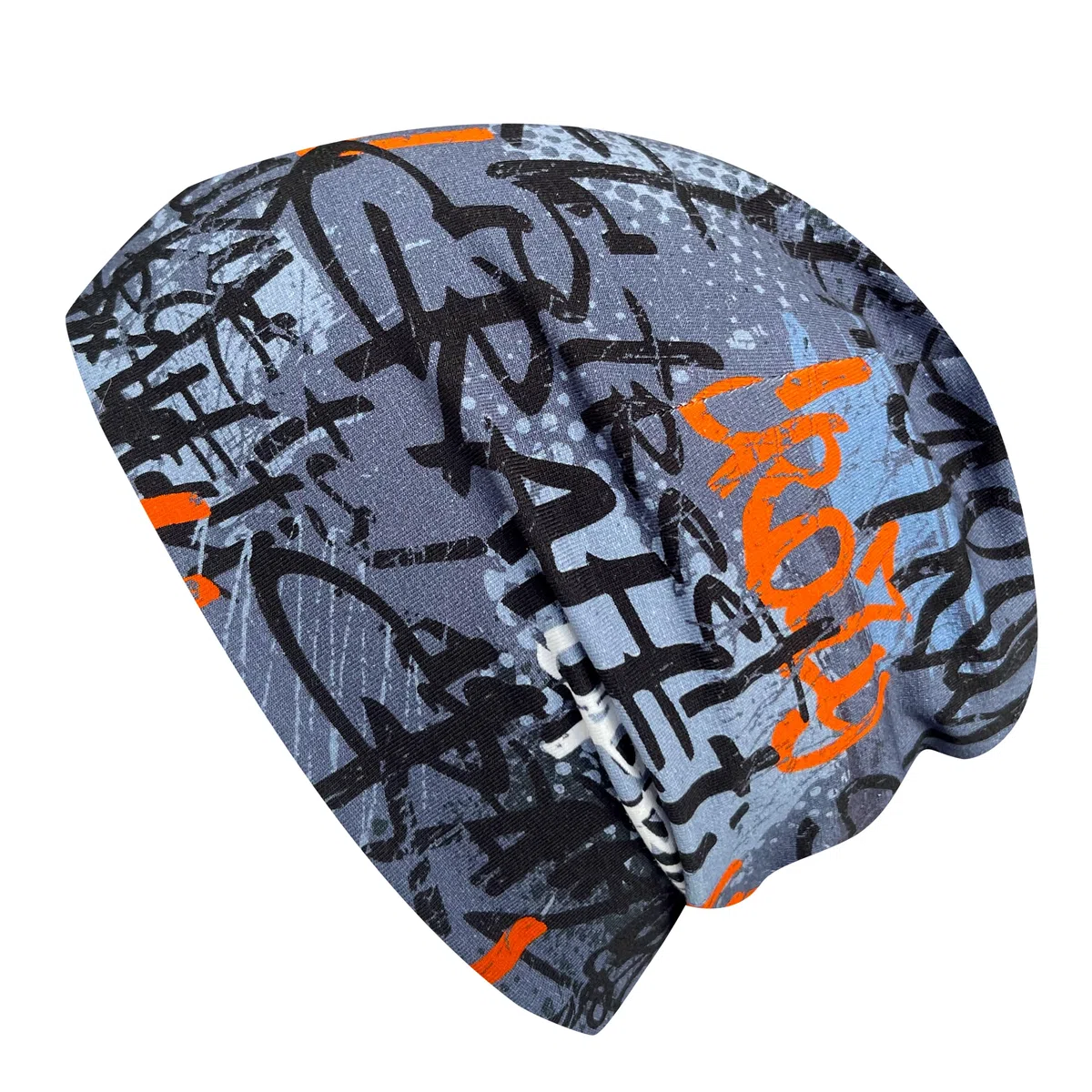 Wollhuhn Shorties Bonnet pour enfant fabriqué à la main en Allemagne – Réversible en coton double couche – Pour filles et garçons toute l'année – Cool et décontracté