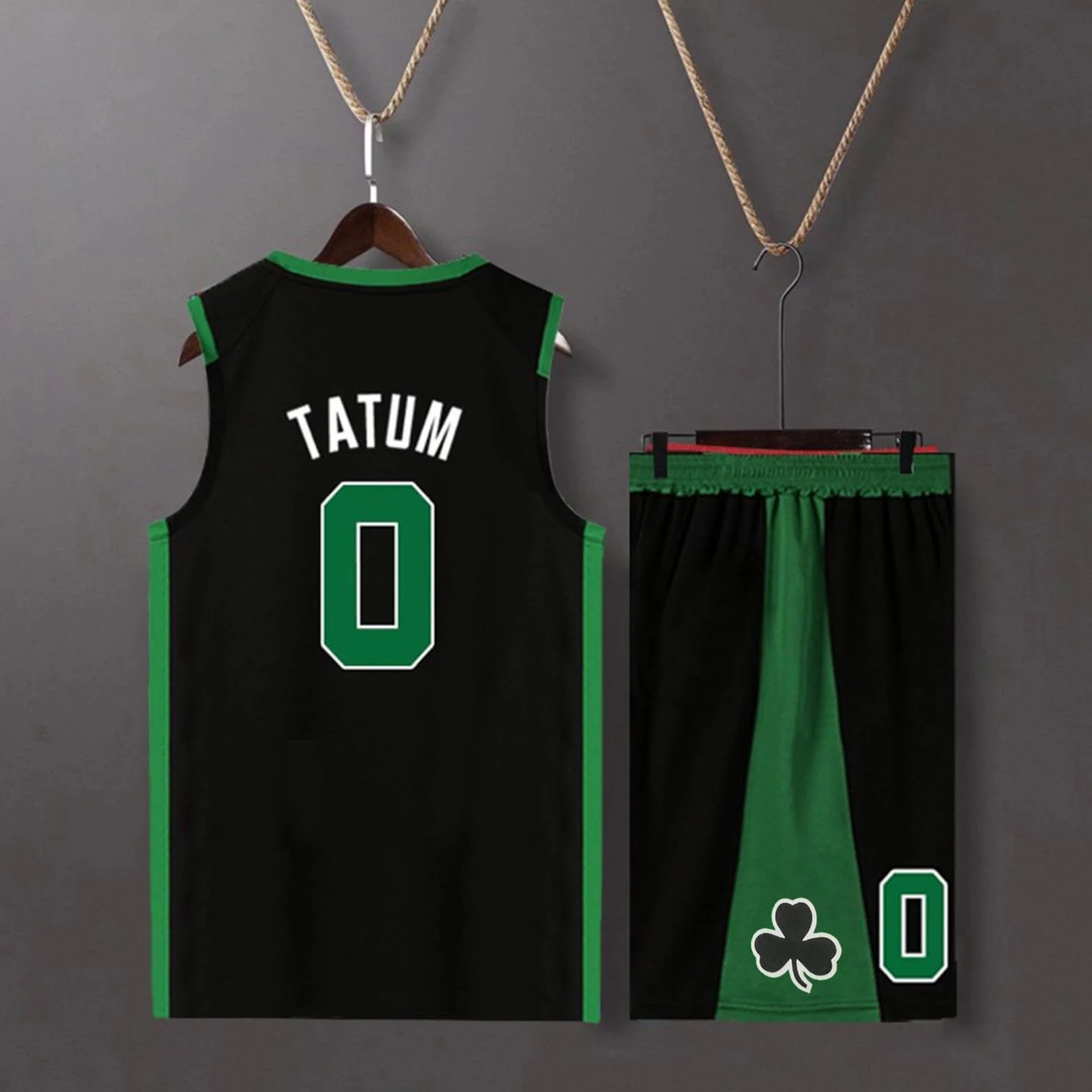 2 Pièces Maillot Basketball Garçons/Homme, Ensemble de Basket Enfant/Adulte Respirant pour Matchs, Entraînements & Loisirs