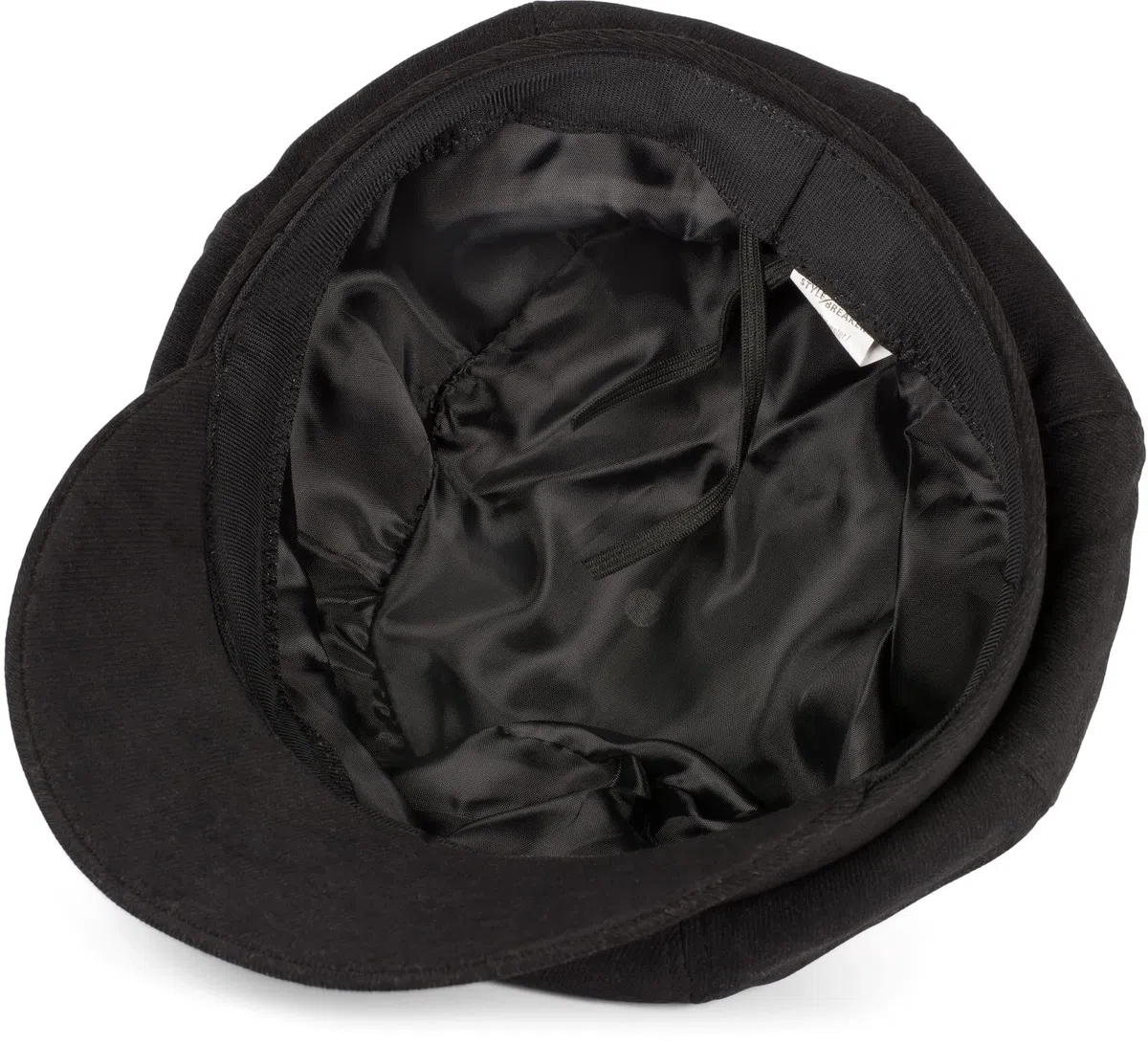 styleBREAKER Ladies Soft Fabric Balloon Cap, Peaked Hat Vintage Style, Bakerboy Slider Cap, Newsboy Cap 04023086