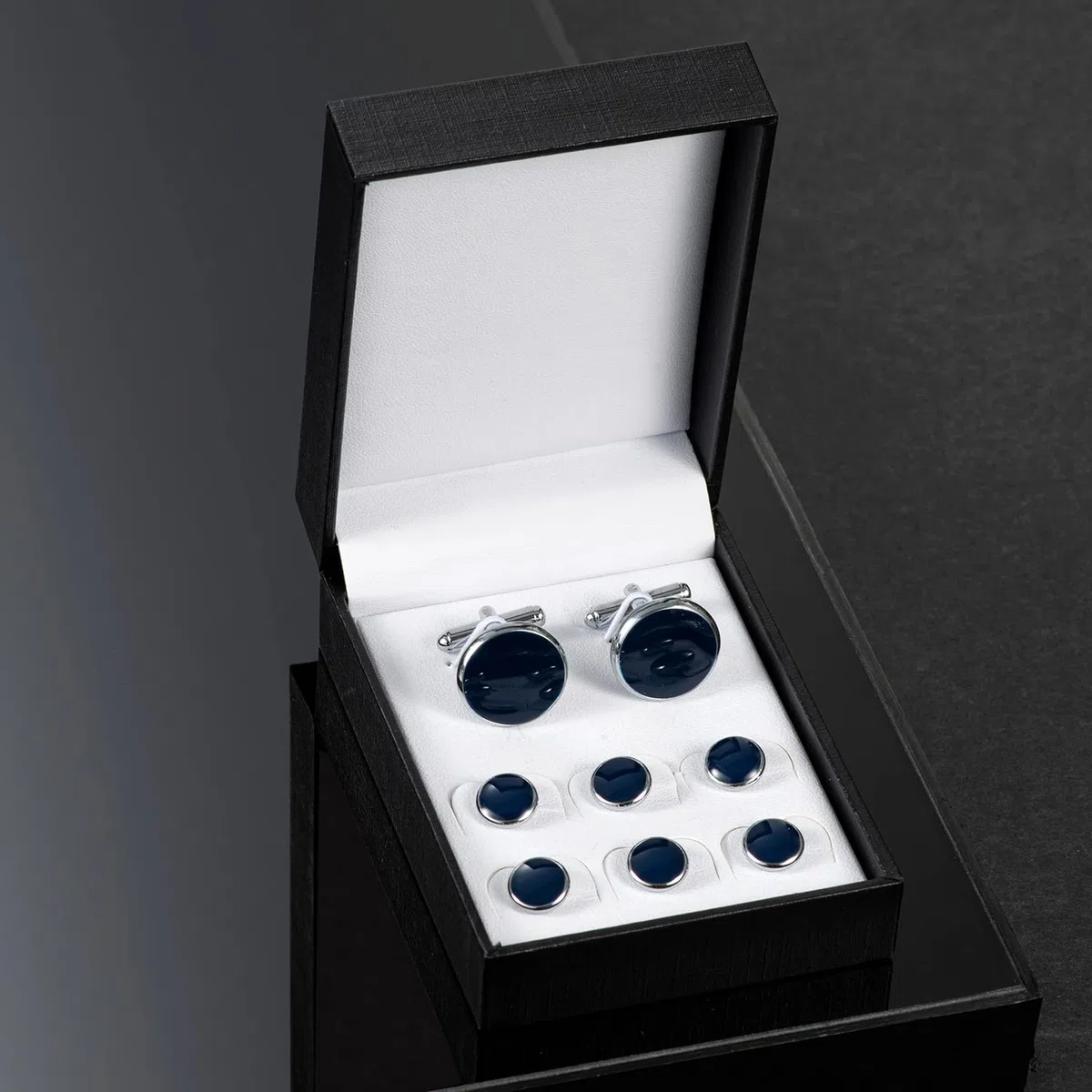 Wynameleri Cadeau de meilleur homme pour boîte de mariage pour boutons de manchette pour homme, cadeau formel en cuivre pour homme, frère, adulte, boutons de manchette élégants pour homme