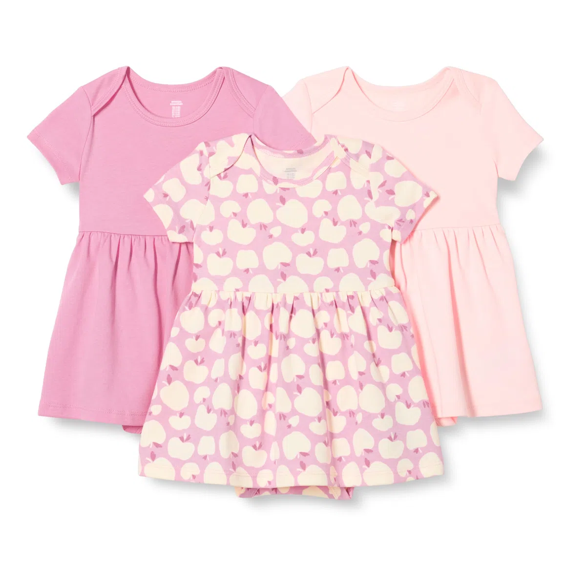 Amazon Essentials Bébé Fille Robe Body à Manches Courtes
