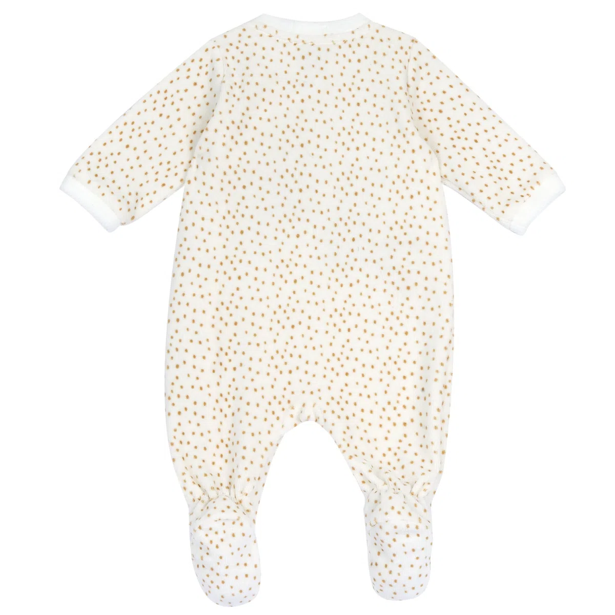 Chicco, Grenouillère Bébé Fille en Chenille Chaude et Douce, avec Ouverture Frontale Pratique, Idéale pour l'Hiver, Vêtements Bébé 0-24 Mois, Designed in Italy
