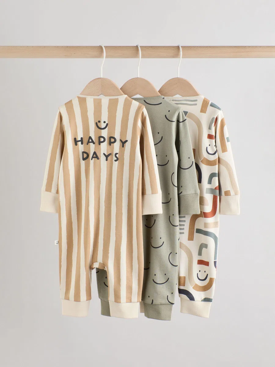 NEXT Bébé garçon Dors-Bien bébé, Lot de 3