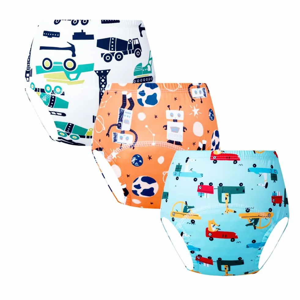 JackLoveBriefs Culotte d'apprentissage Enfant Culotte Apprentissage propret Fille Multicolore 2-5 Ans