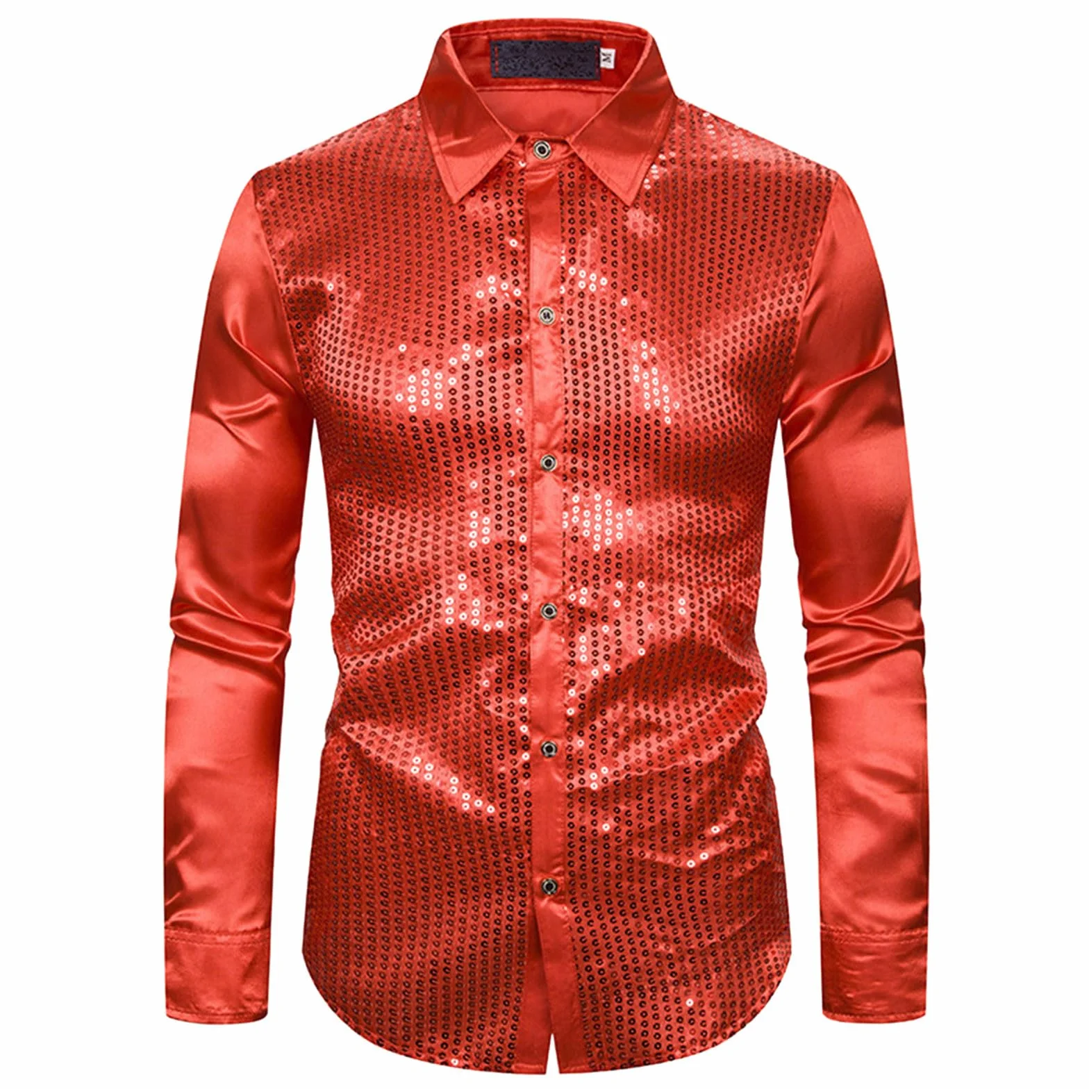 Costume de carnaval allemand pour homme, chemise de danse scintillante cool avec gaufrage à chaud, chemises pour homme, bleu