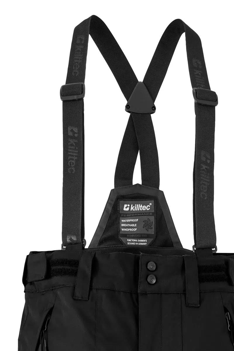 Killtec Boys Skihose 242 - Pantalon de Ski avec Braguette Amovible et Protection des Bords - Skihose - Garçon