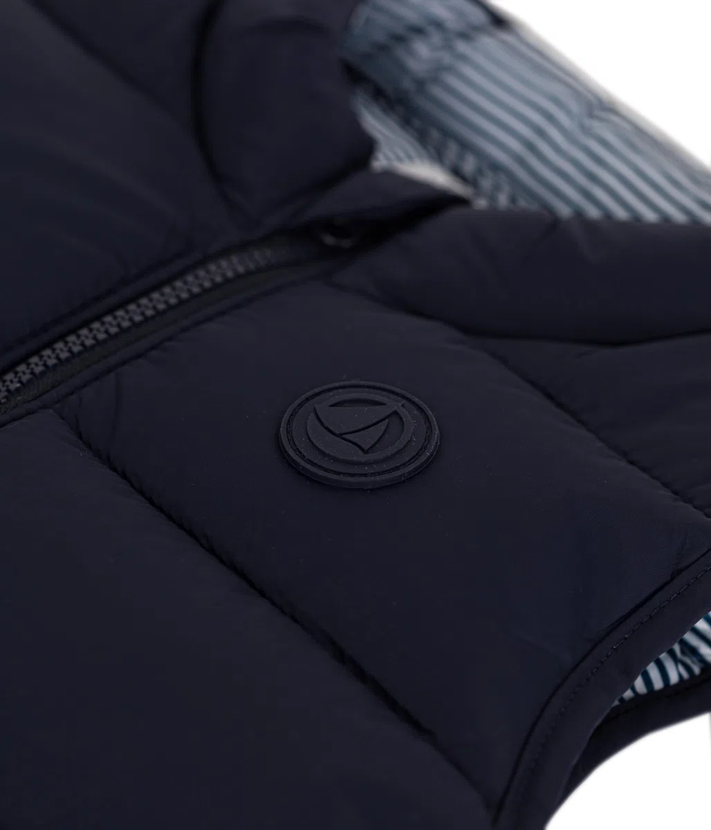 Petit Bateau A0b4u Doudoune Sans Manches Bébé garçon