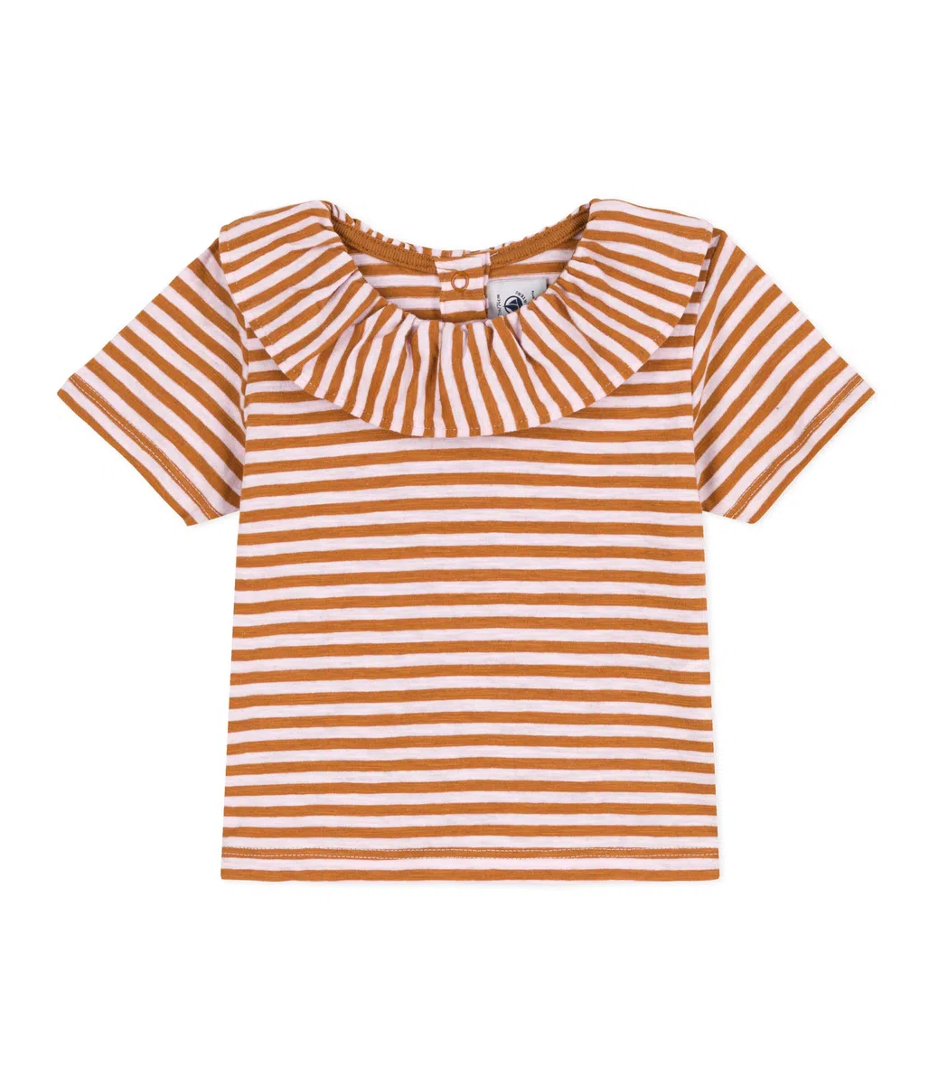 Petit Bateau Blouse Manche Courte Bébé Fille
