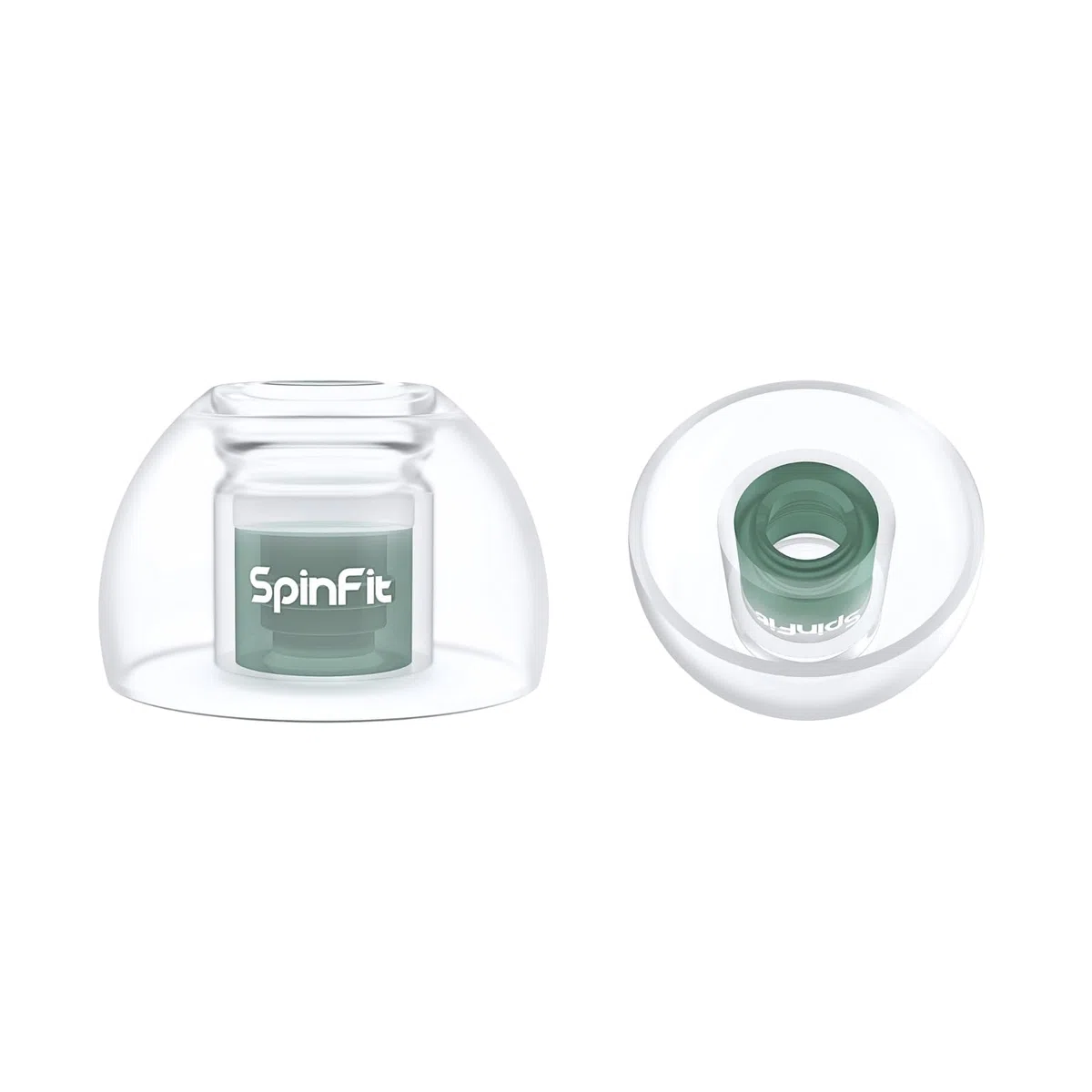 SpinFit Omni for True Wireless Earbuds & IEMs - L - Embouts brevetés en Silicone pour Remplacement (1 Paire) (diamètre de buse de 3,7 mm)