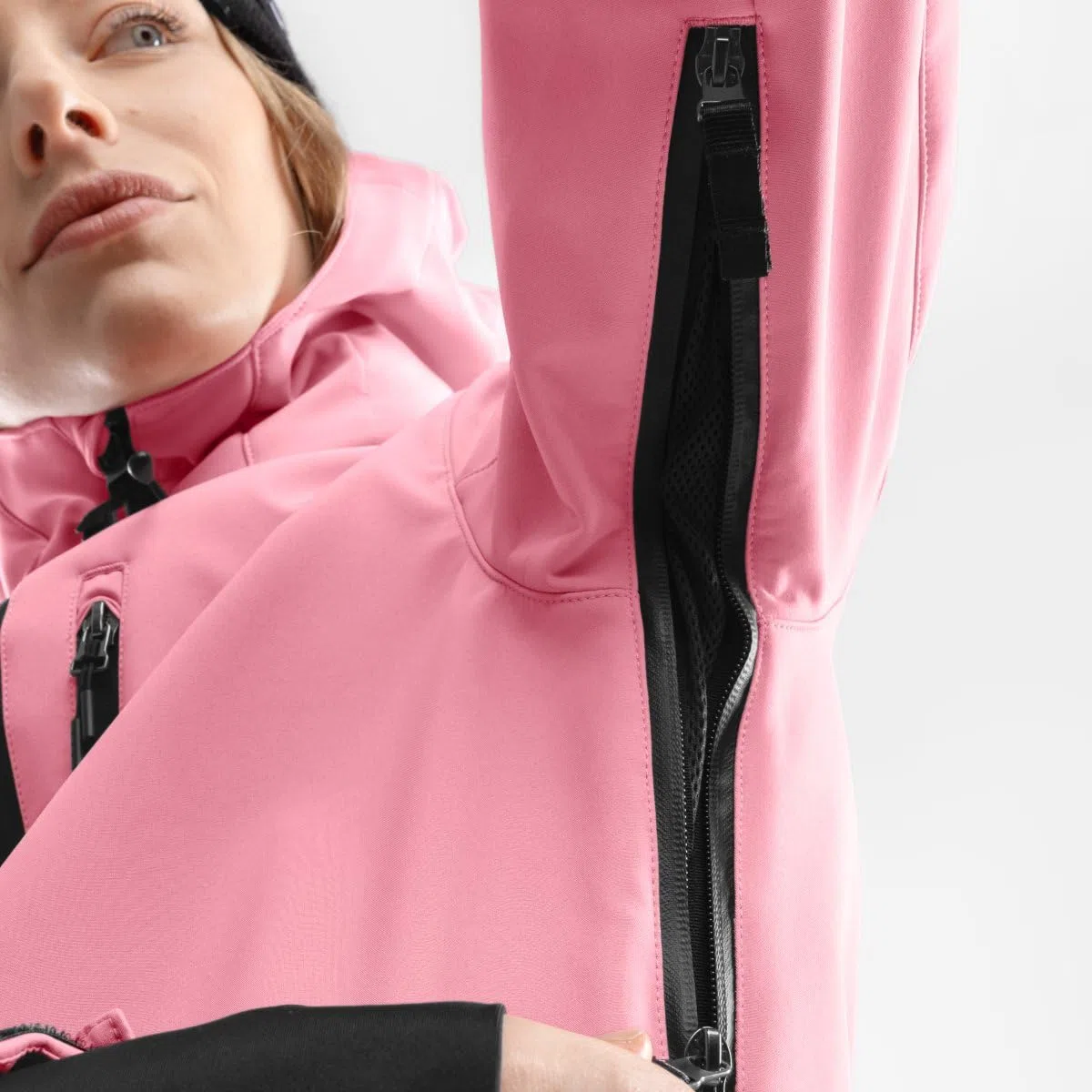 SIROKO - Veste Softshell de Ski pour Femme W2-W Lollipop