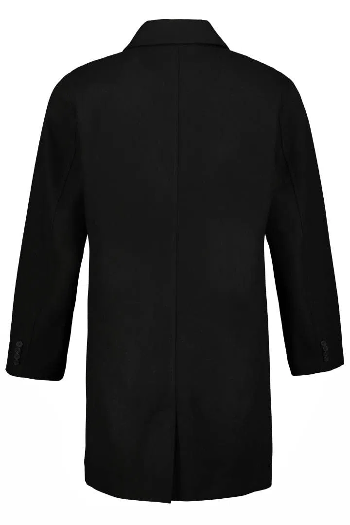 JP 1880 Hommes Grandes tailles L-8XL Manteau en laine mélangée déperlante, col de chemise 795116