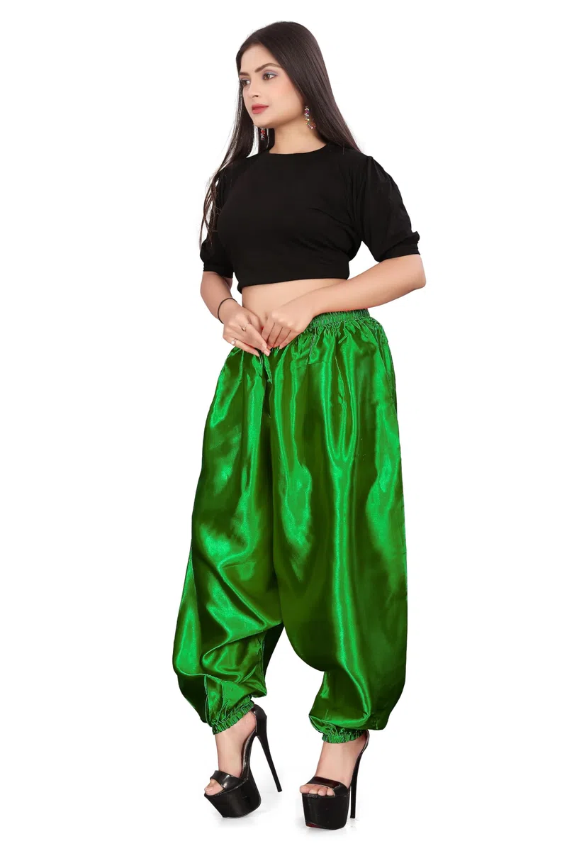 Pantalon sarouel de danse du ventre Boohoo Alladin pour femme (taille unique) S10