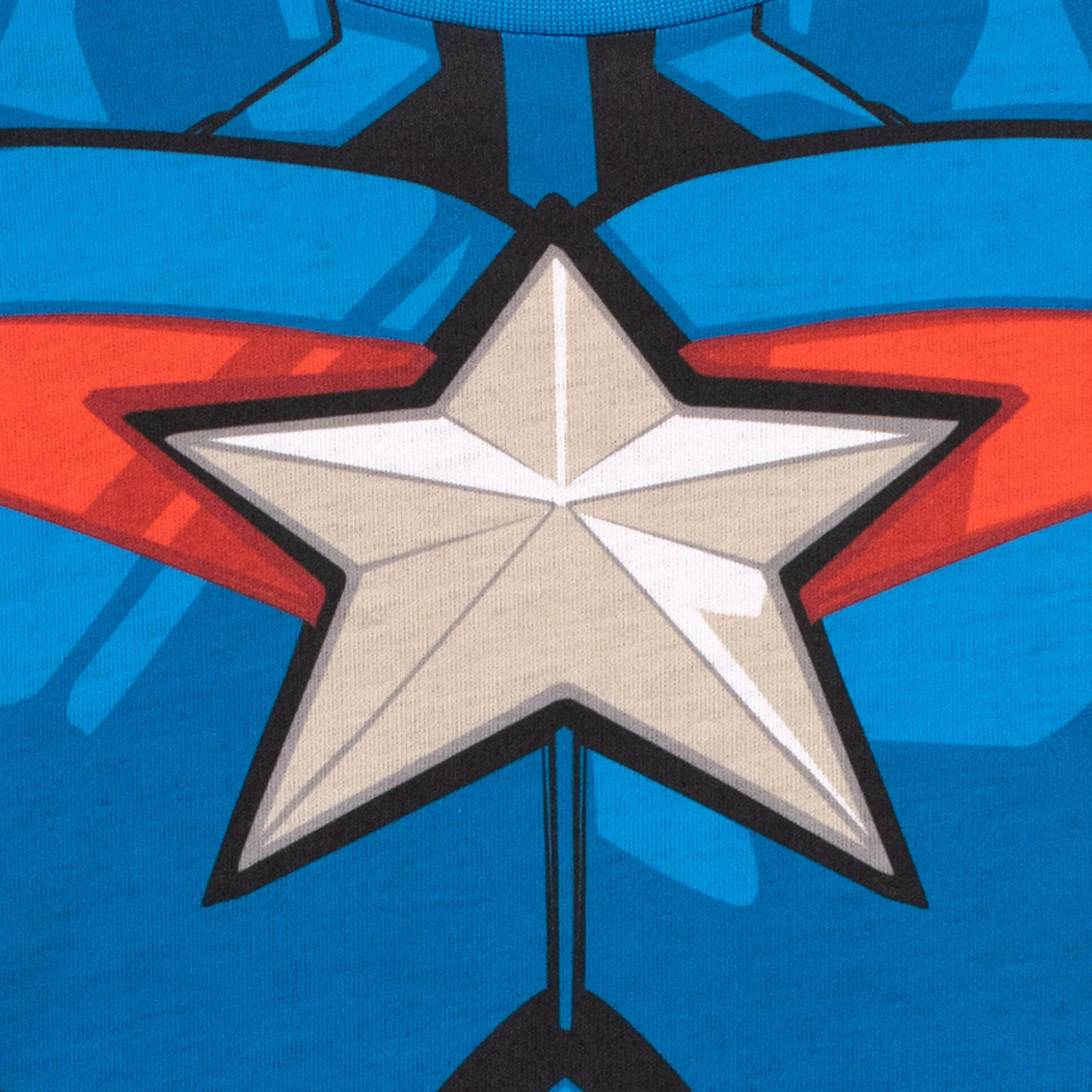 Marvel Ensemble de Short Pyjamas Garçon Captain America