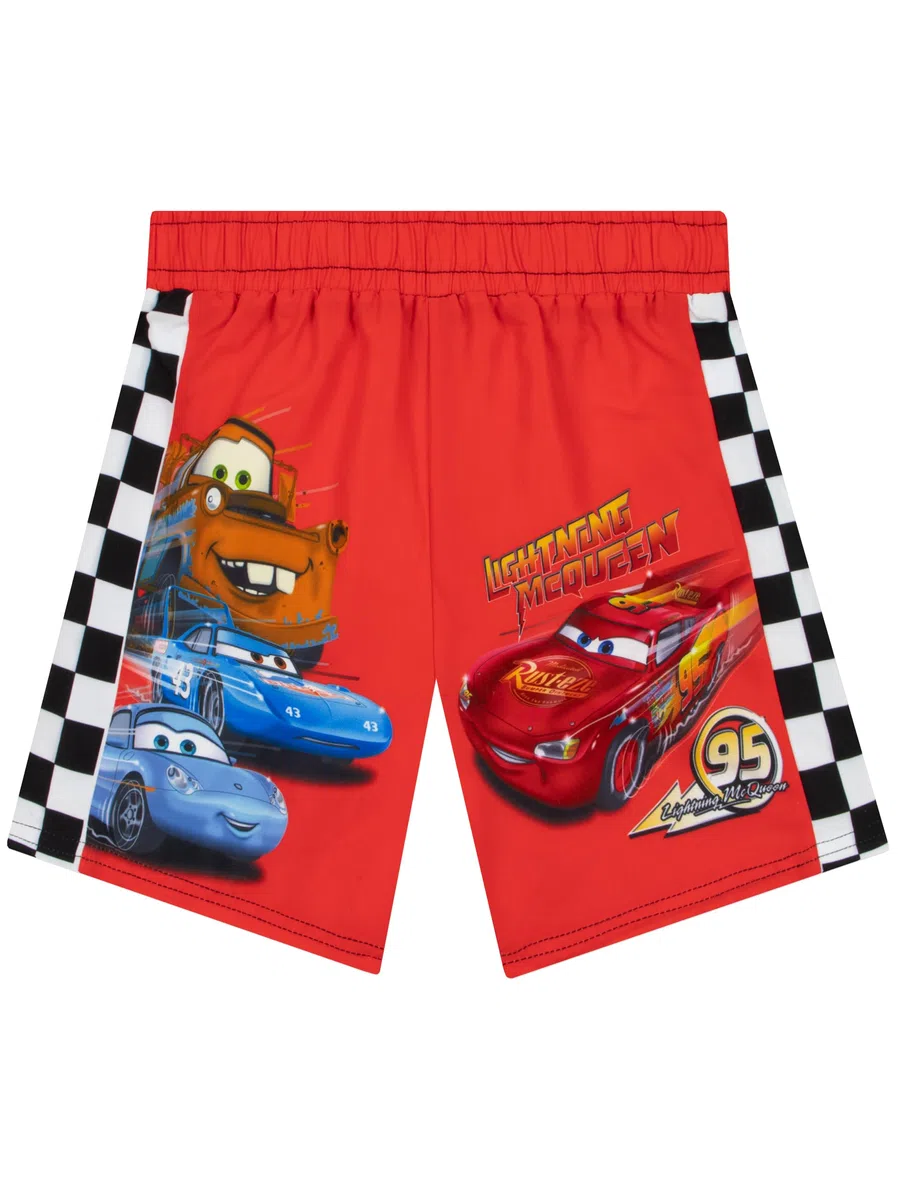Disney Short Bain Garcon, Maillot De Bain Garcon Lightning McQueen, Short De Piscine Cars