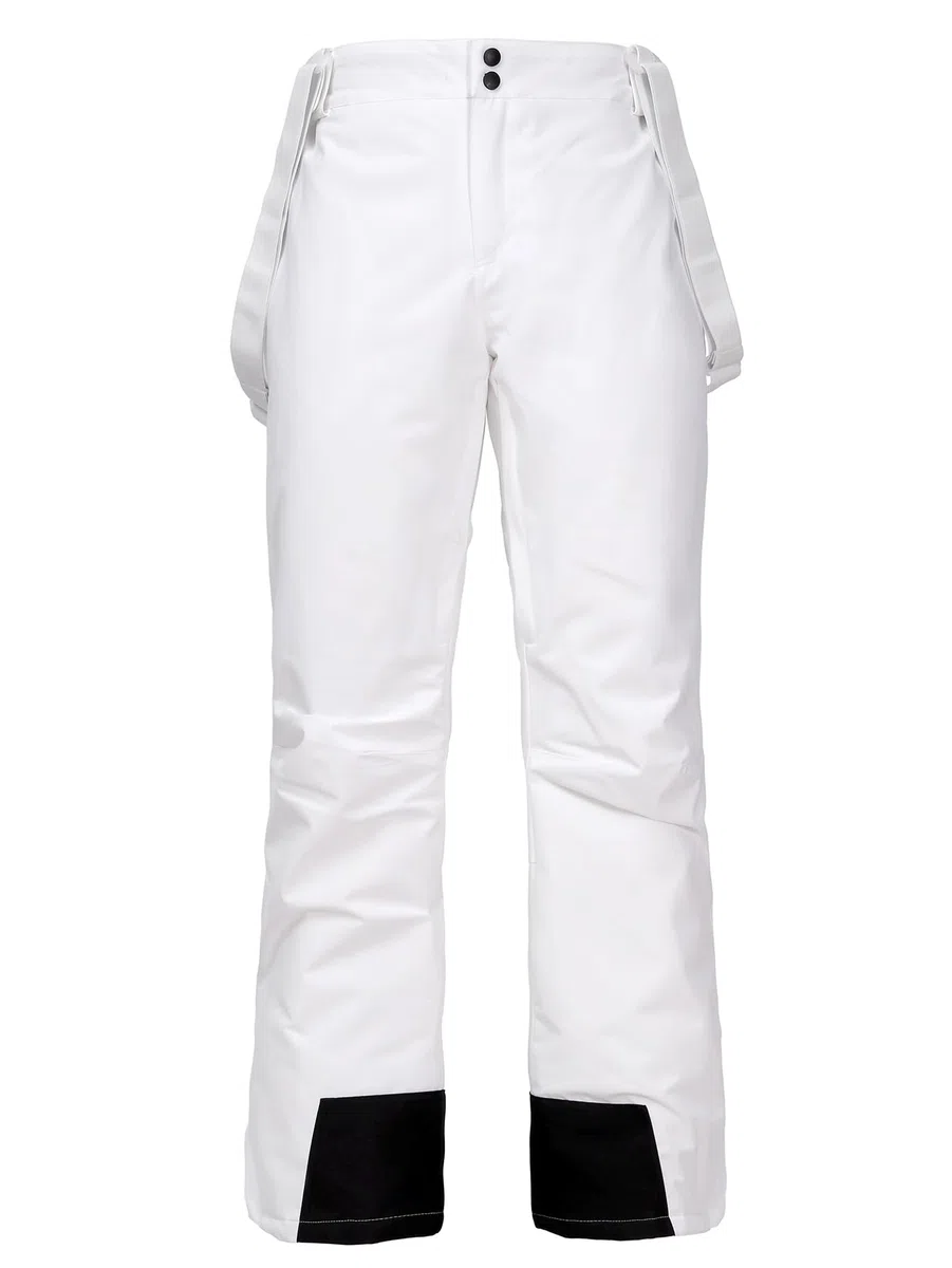 HOUZONIY Pantalon de ski pour homme - Doublure - Avec bretelles - Imperméable - Coupe-vent - Pantalon de ski - Pantalon de snowboard - Pantalon d'extérieur