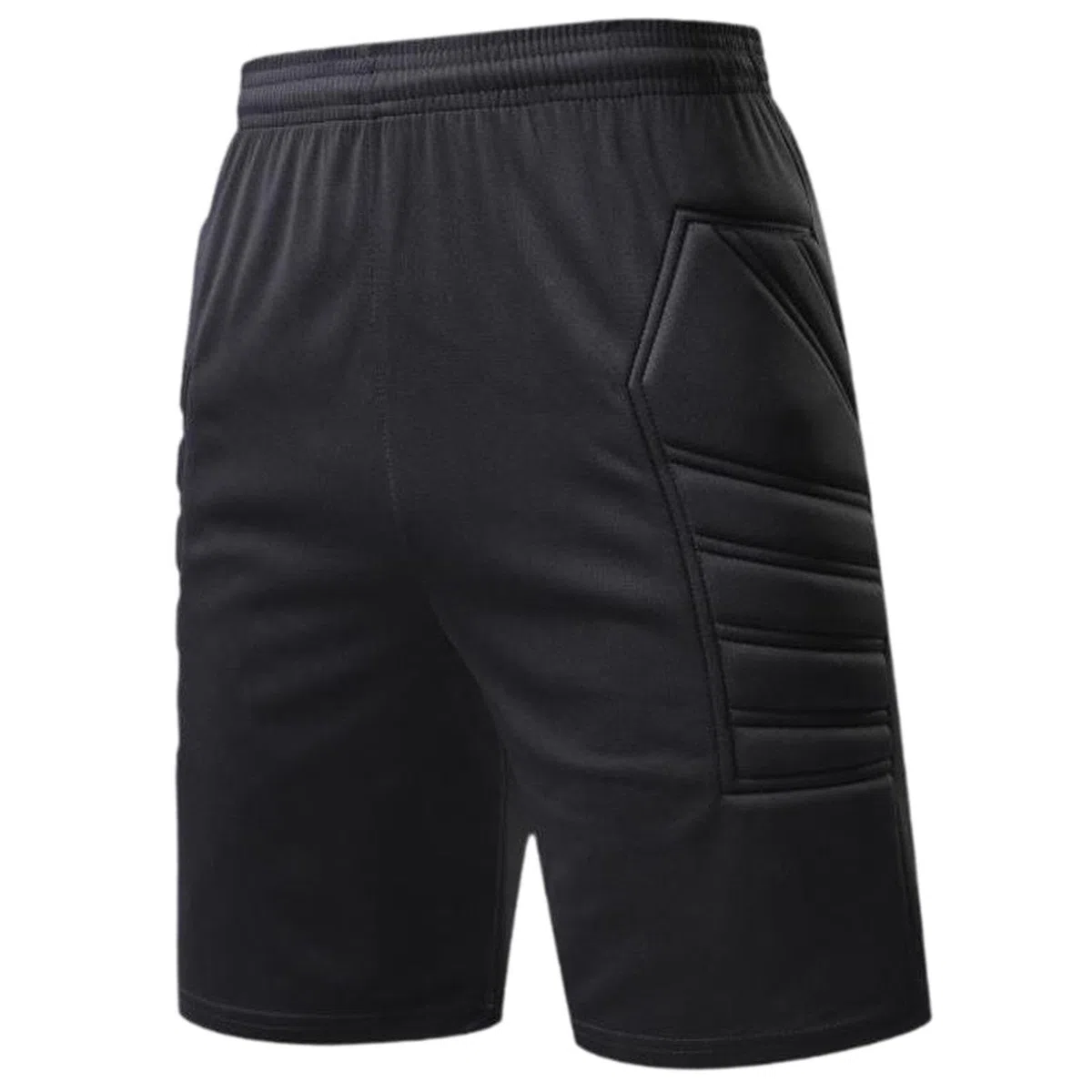 Milageto Short de Protection de Gardien de But de Football Polyvalent et Respirant avec Rembourrage en éponge