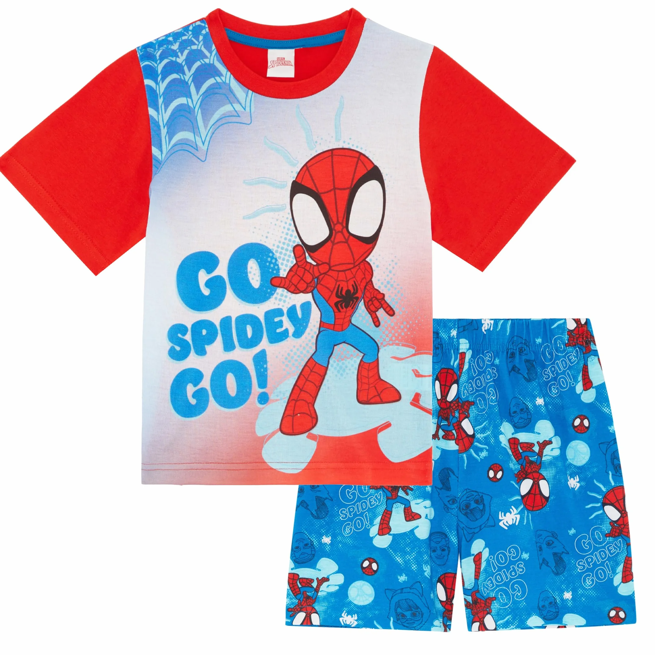 Ensemble Pyjama Court Spidey & Friends Spiderman