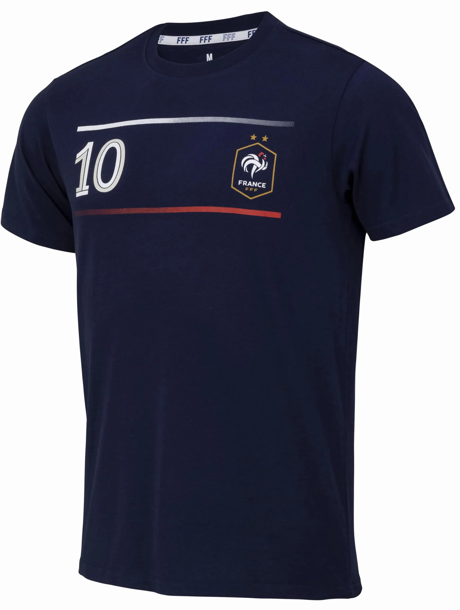 FFF T-Shirt Kylian MBAPPE - Collection Officielle Equipe de France de Football