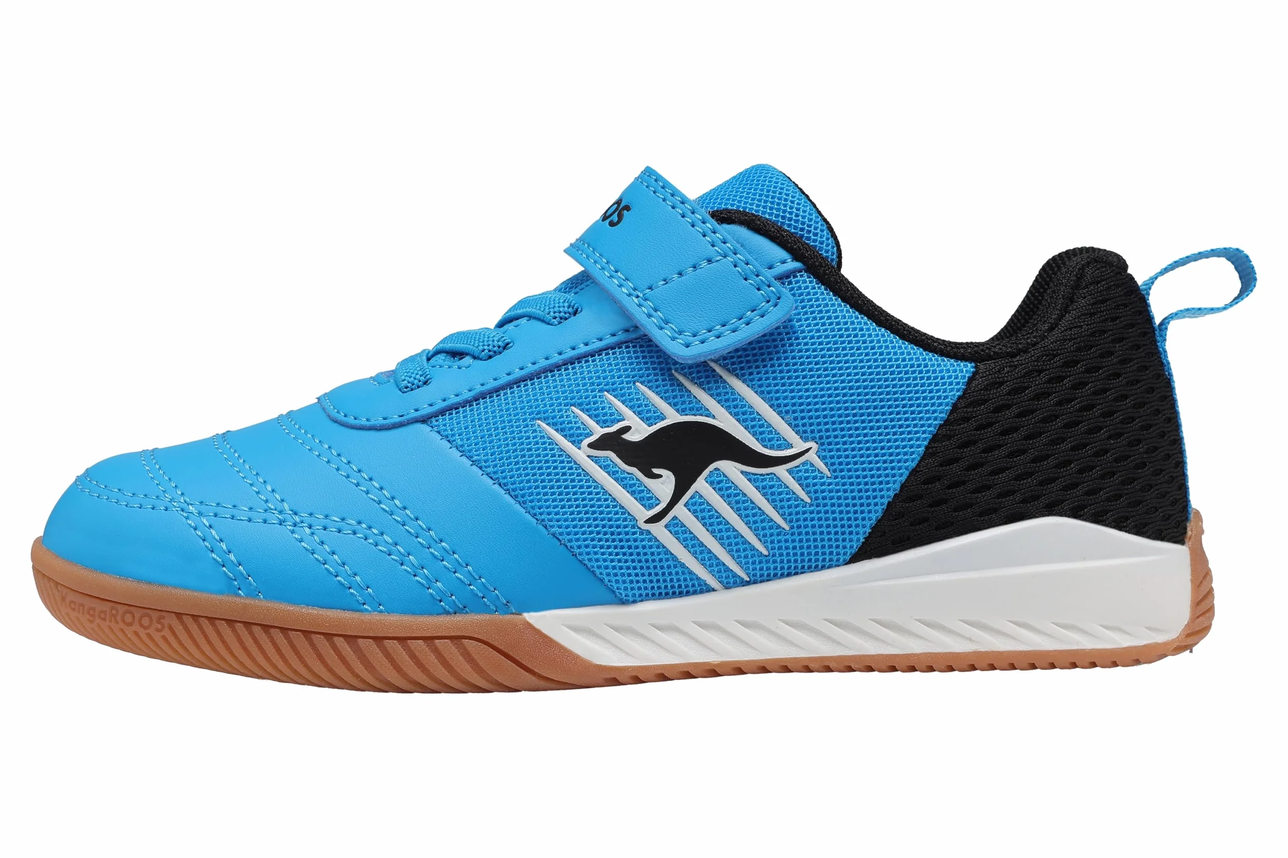 KangaROOS K5-Super Court Ev Chaussure de Terrain intérieur, Sky Jet Black, 33 EU