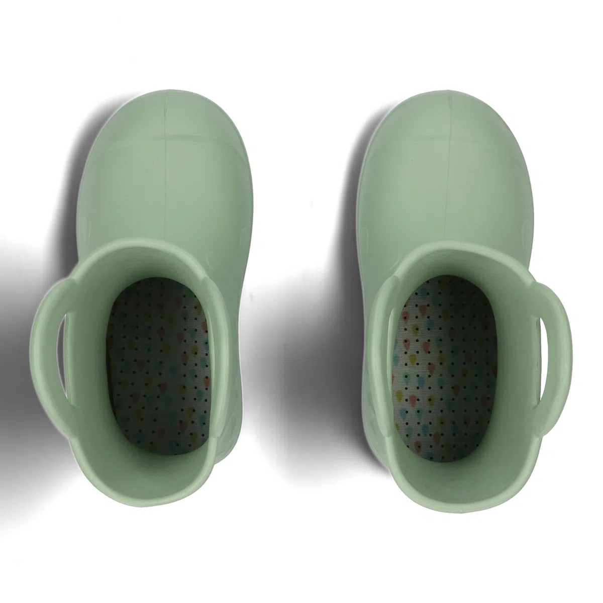 Bottes en caoutchouc EVA pour enfants avec poignées ultra légères, imperméables et antidérapantes, 22/23-34/35.