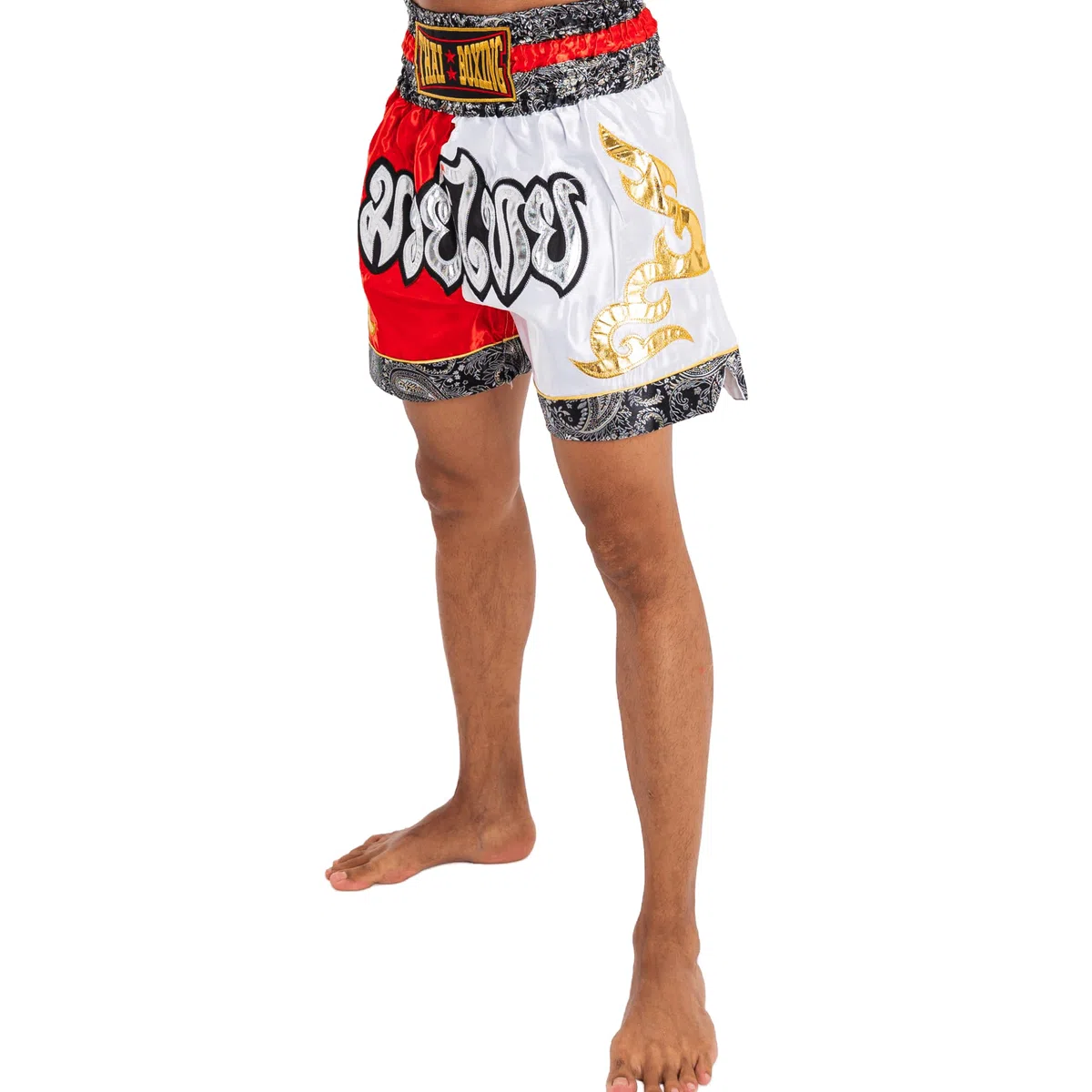 Short de boxe Muay Thai pour homme et femme Coupe ajustée MMA Boxe Entraînement Kickboxing Vêtements d'arts martiaux