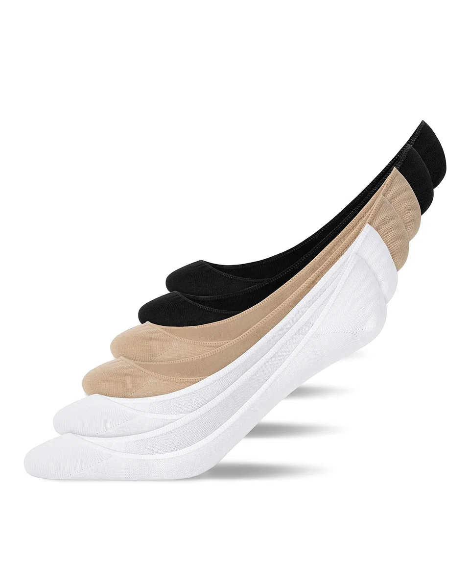 Snocks Protège Pieds Femme - Chaussettes Invisibles Femme: Confortable et Agrèable à Porter - Protege Pied Femme - Socquettes Femme et Chaussette Invisible Homme