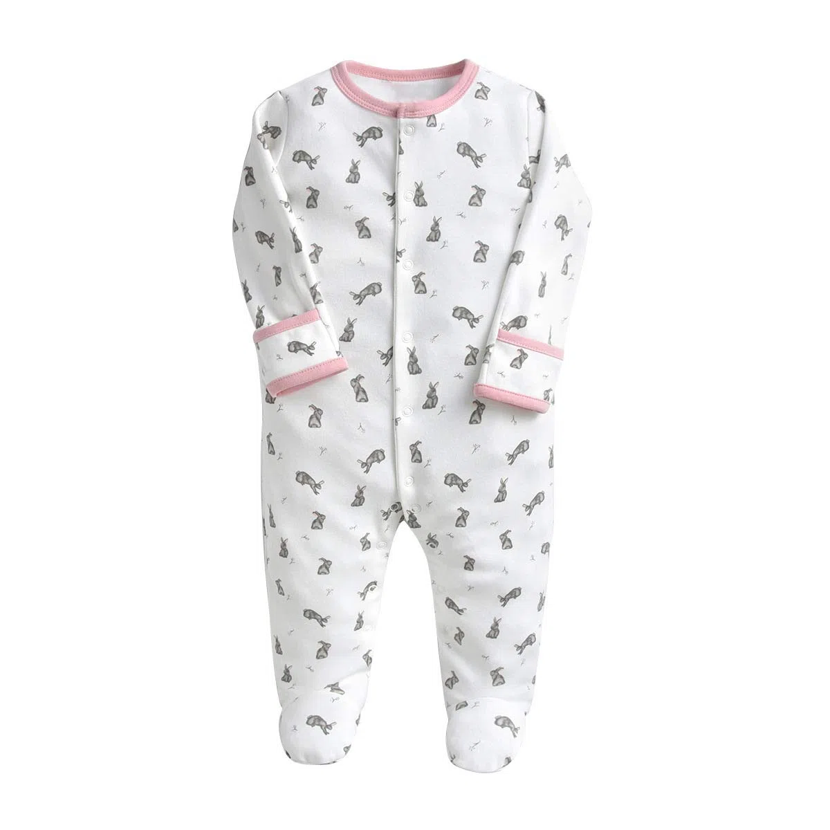 Bébé Pyjama Lot de 3, Grenouillères Manche Longues Combinaison 6-9 Mois