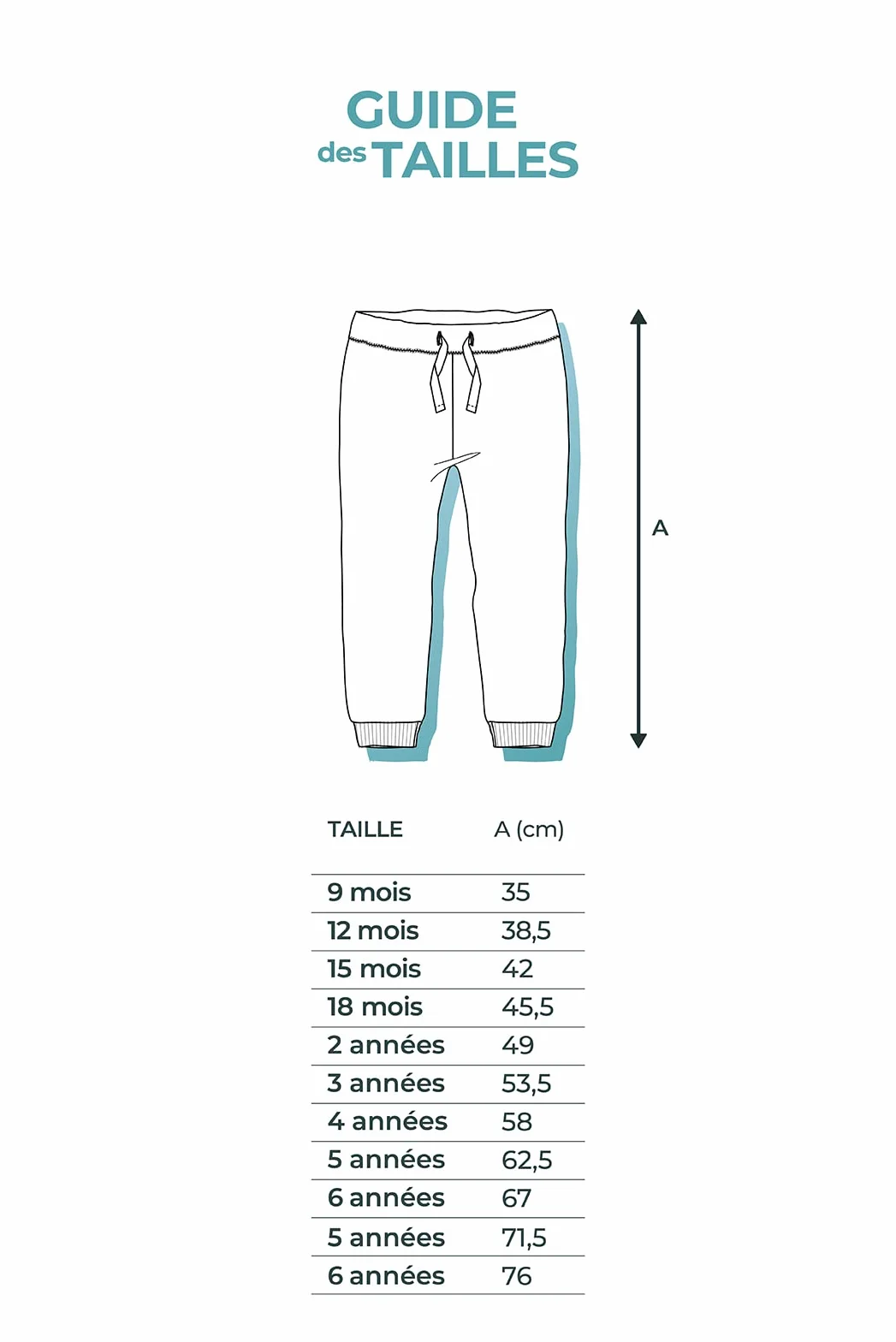 Chicco, Lot de 3 Pantalons Longs pour Enfants 100% en Pur Coton, Designed in Italy