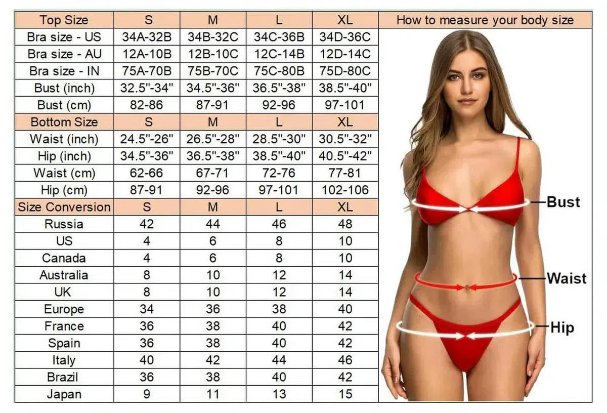 Maillot de Bain Femmes S-XL 4 Pièces Push Up Bikini Set, 2 avec Jupe Tassel & Manches Couvrir, Vacances Plage pour Les Femmes-Purple-m