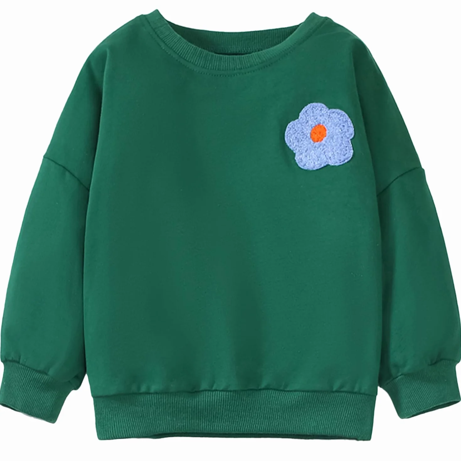 Pull fille pour enfants T-shirt à manches longues en coton Sweat-shirt d'hiver Vêtements à manches longues Hauts 1-7 ans