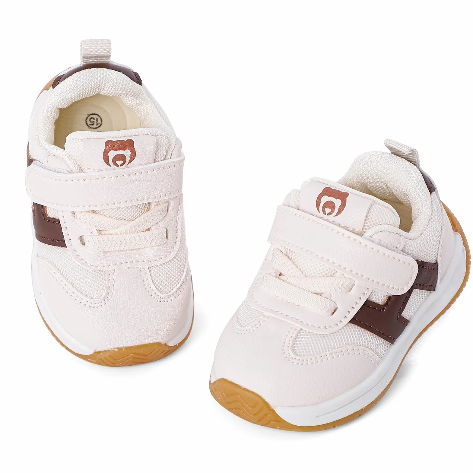 1-3 Année Baskets Bébé Fille Garçon Chaussures Premiers Pas Bebe Respirant et Antidérapant