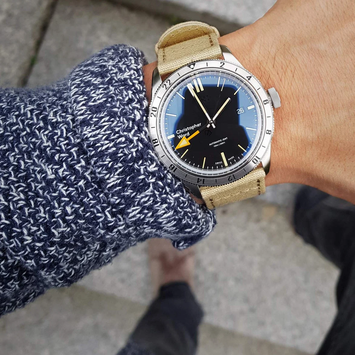 Archer Watch Straps - Bracelets de Montre en Toile à Dégagement Rapide
