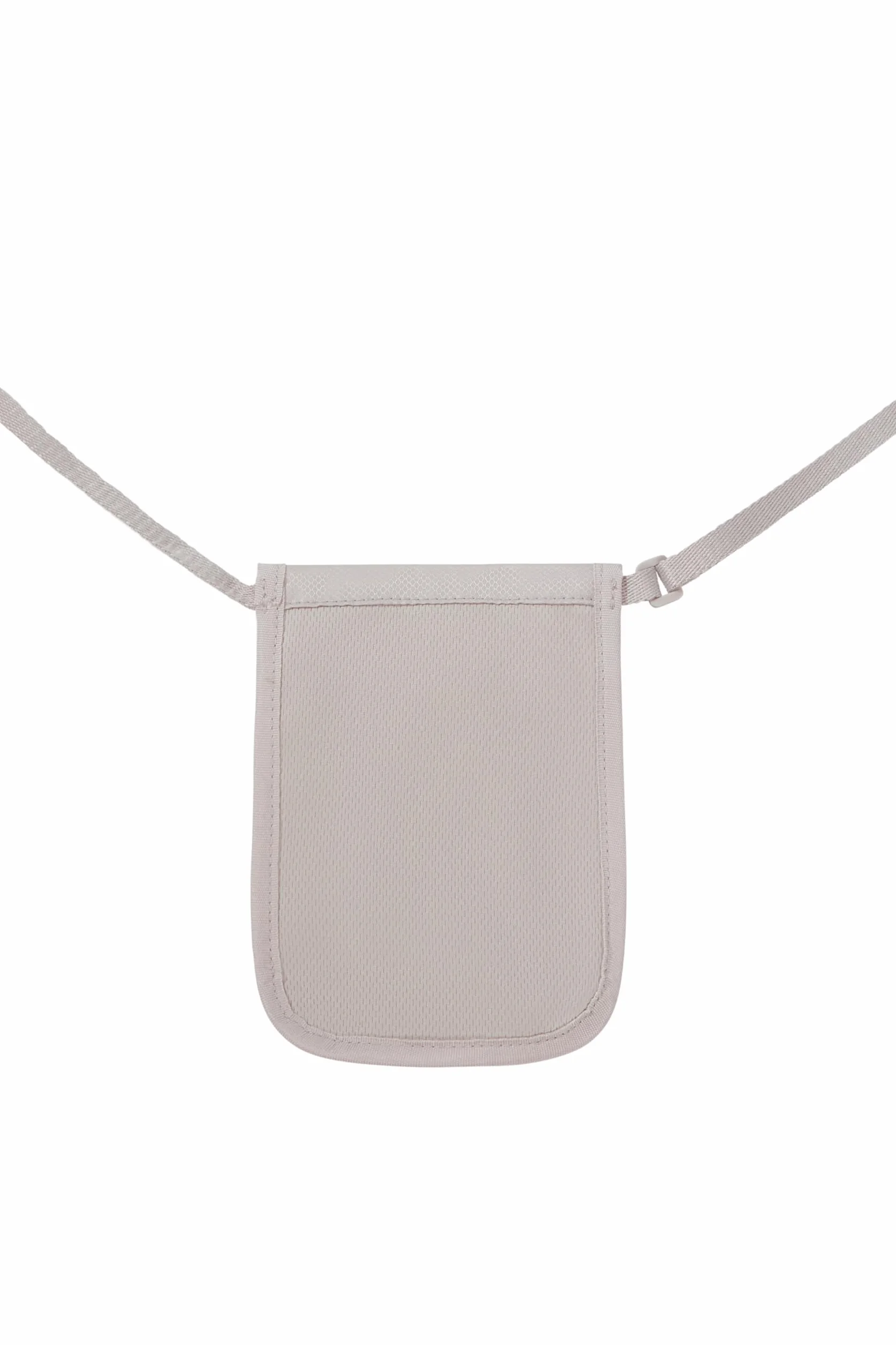 Samsonite TA Revolution – Pochette Tour de Poitrine RFID, sûre et compacte, Portable sous Les vêtements, Sac de Poitrine de Voyage pour Passeport, Cartes de crédit et Argent Liquide, Gris éclipse