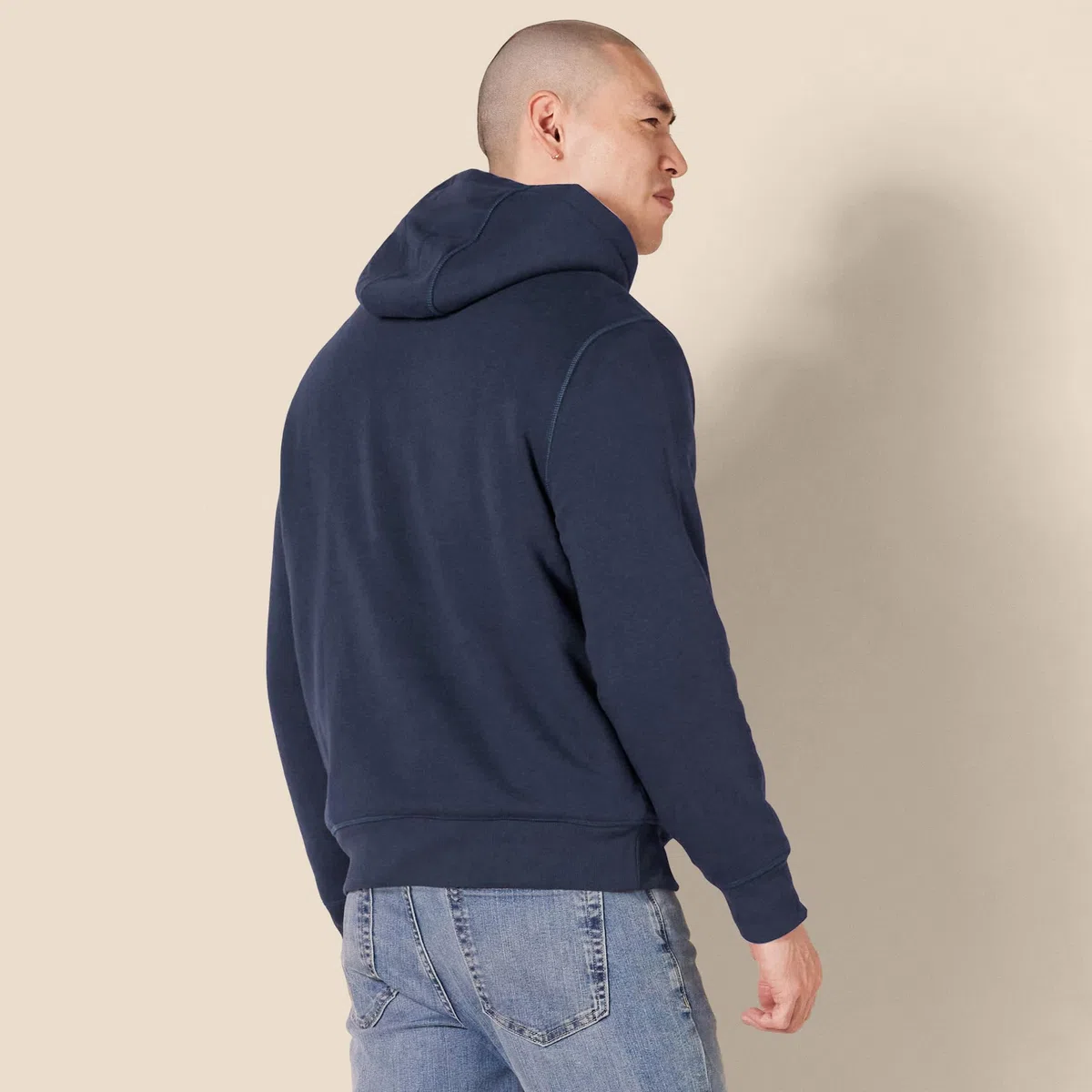 Amazon Essentials Sweat à Capuche avec Doublure Sherpa Homme